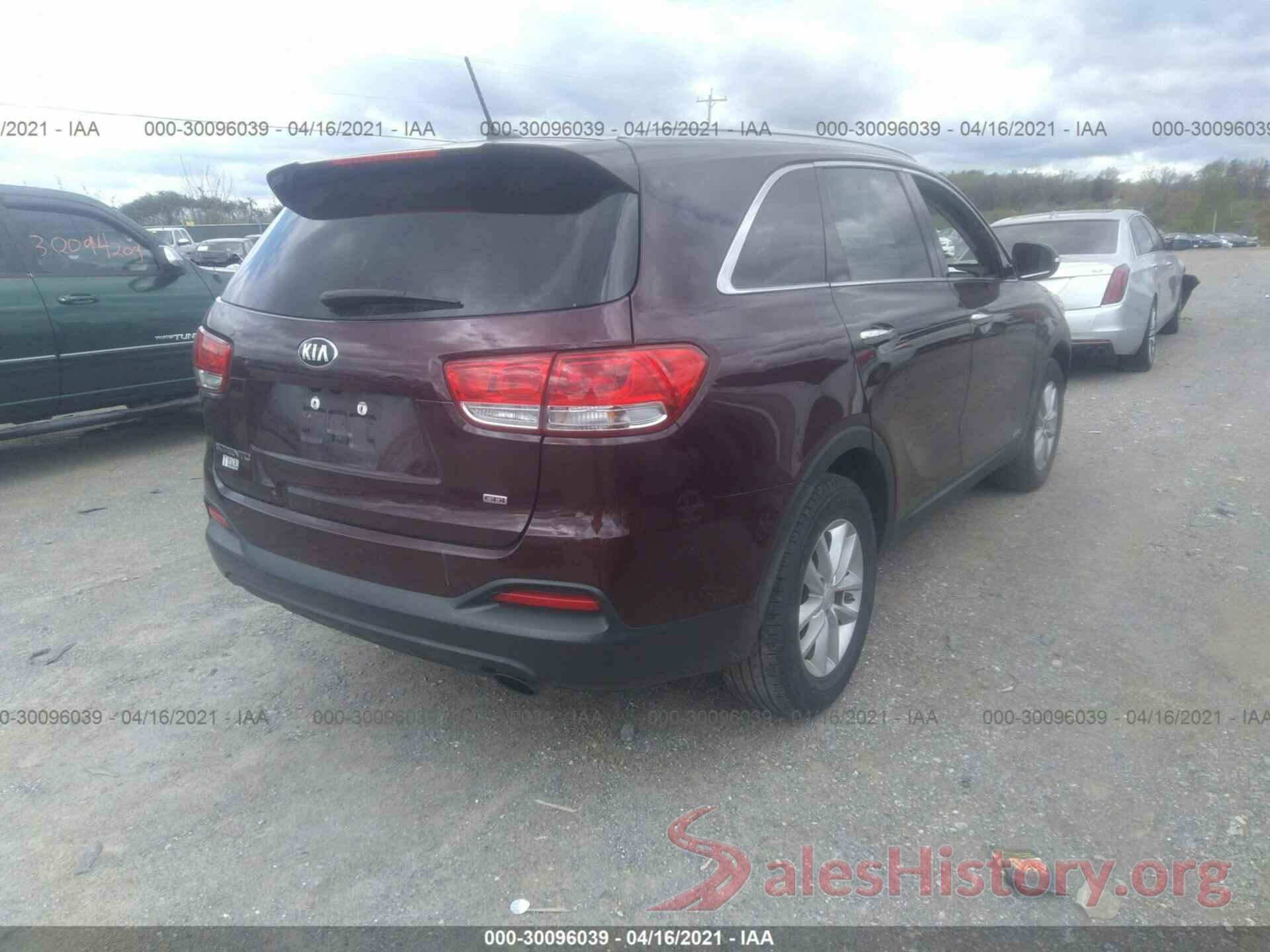 5XYPGDA37HG332954 2017 KIA SORENTO