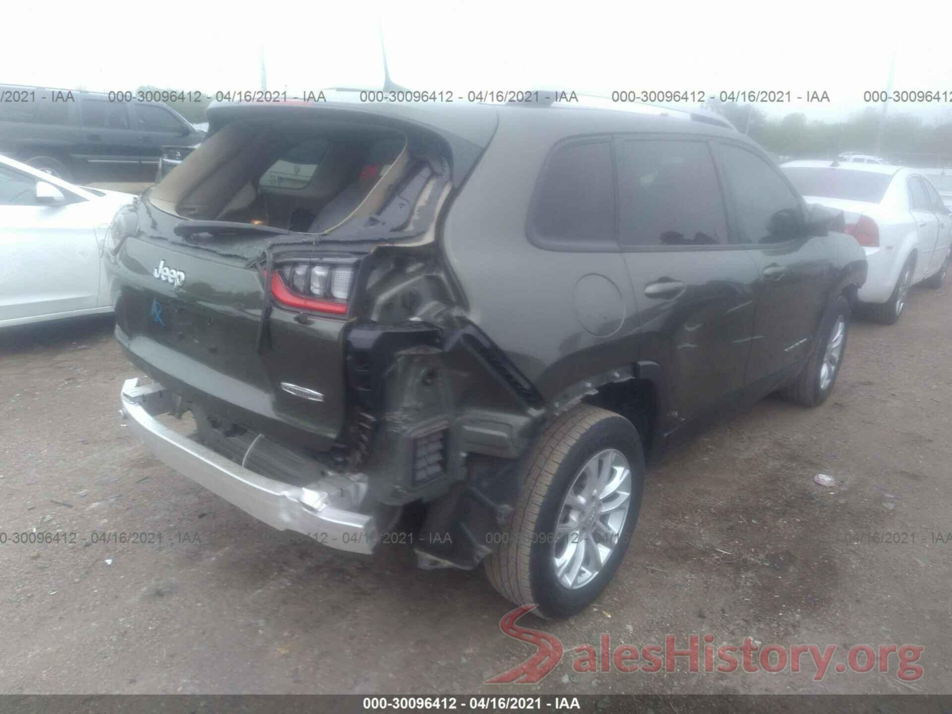 1C4PJLCBXLD606185 2020 JEEP CHEROKEE