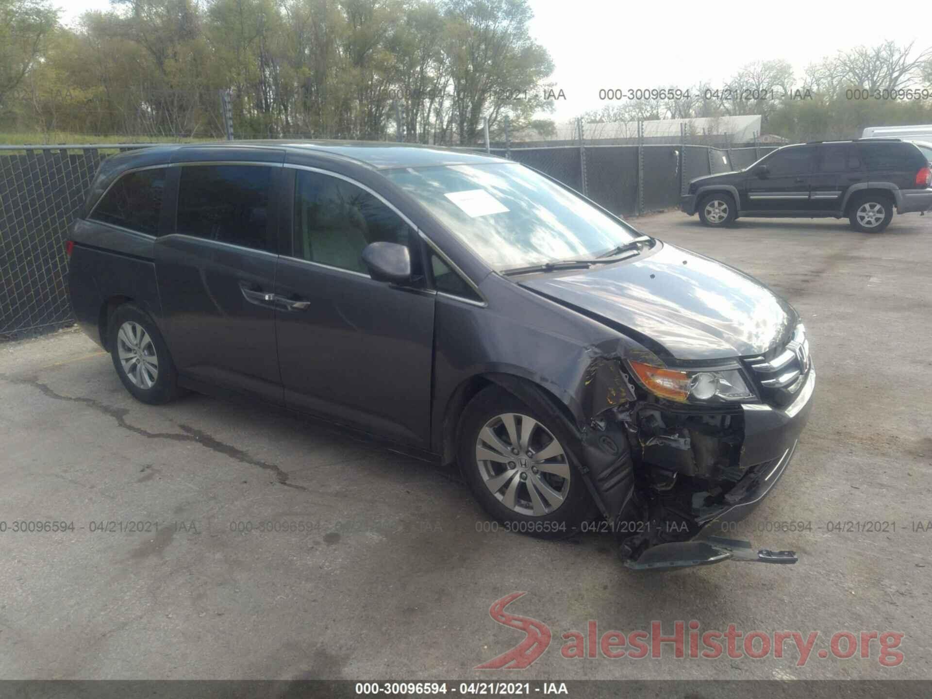 5FNRL5H38GB108937 2016 HONDA ODYSSEY