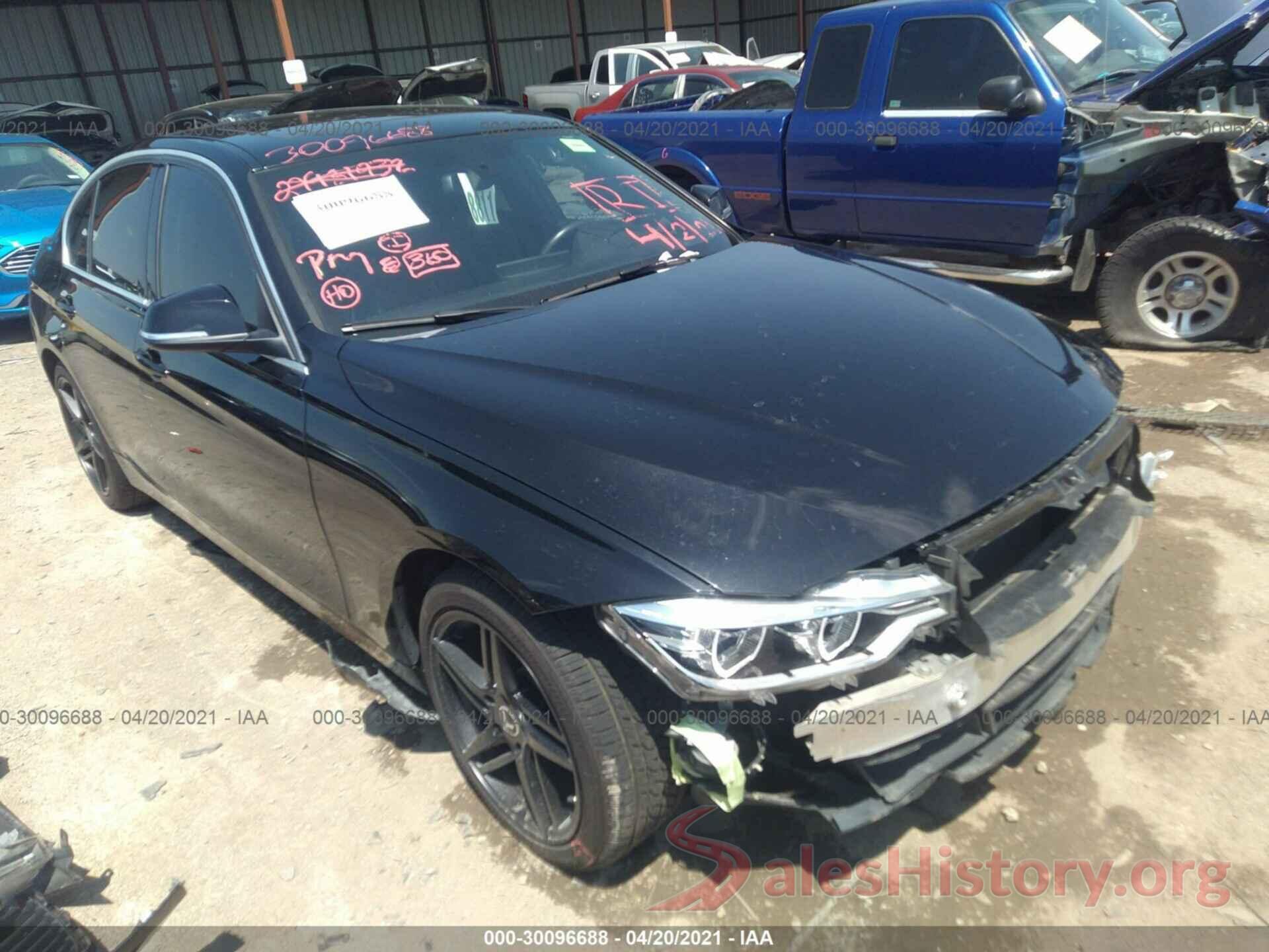 WBA8B9G52HNU09339 2017 BMW 3 SERIES