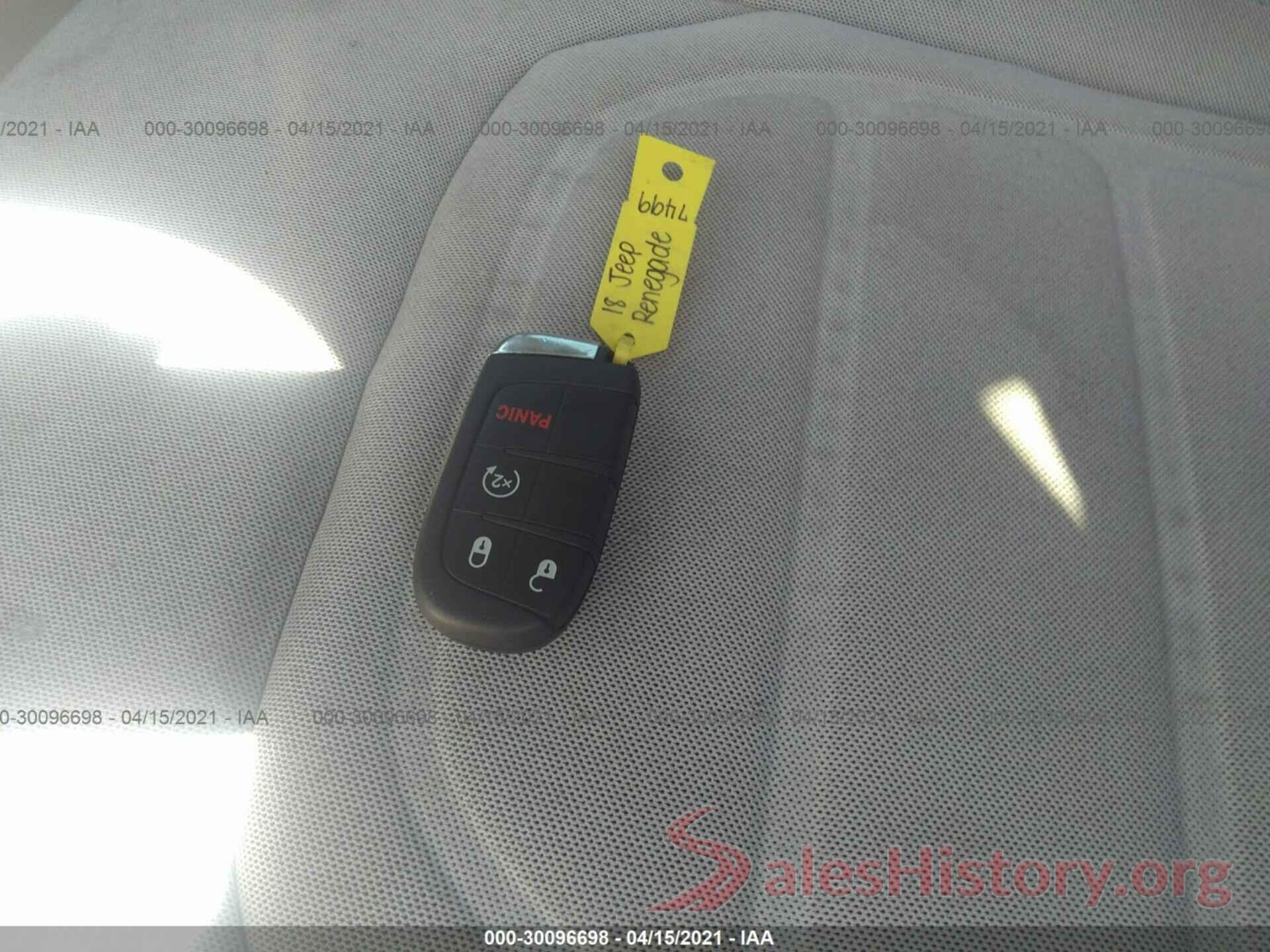 ZACCJABB4JPJ27499 2018 JEEP RENEGADE