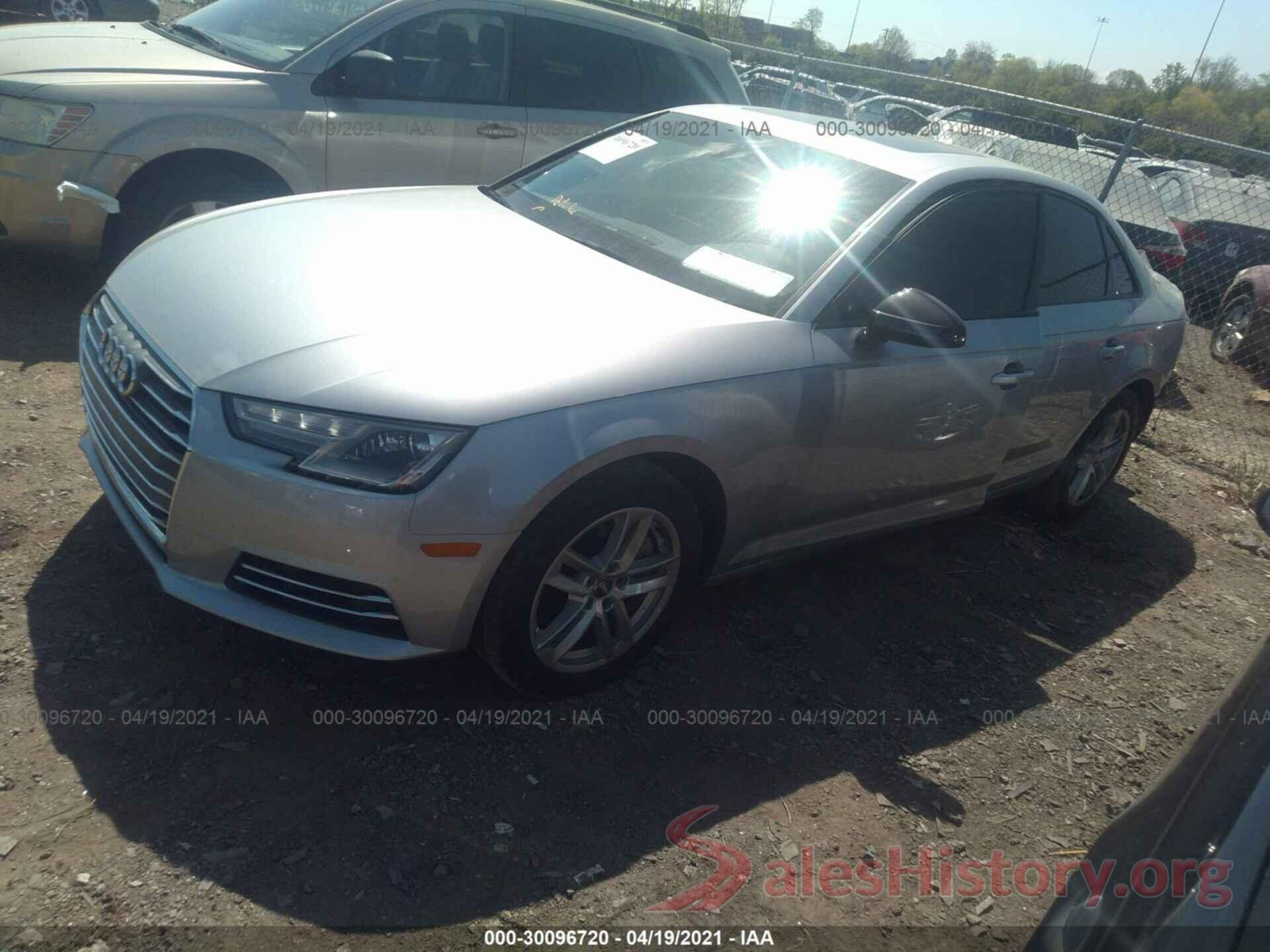 WAUGNAF4XHN028707 2017 AUDI A4