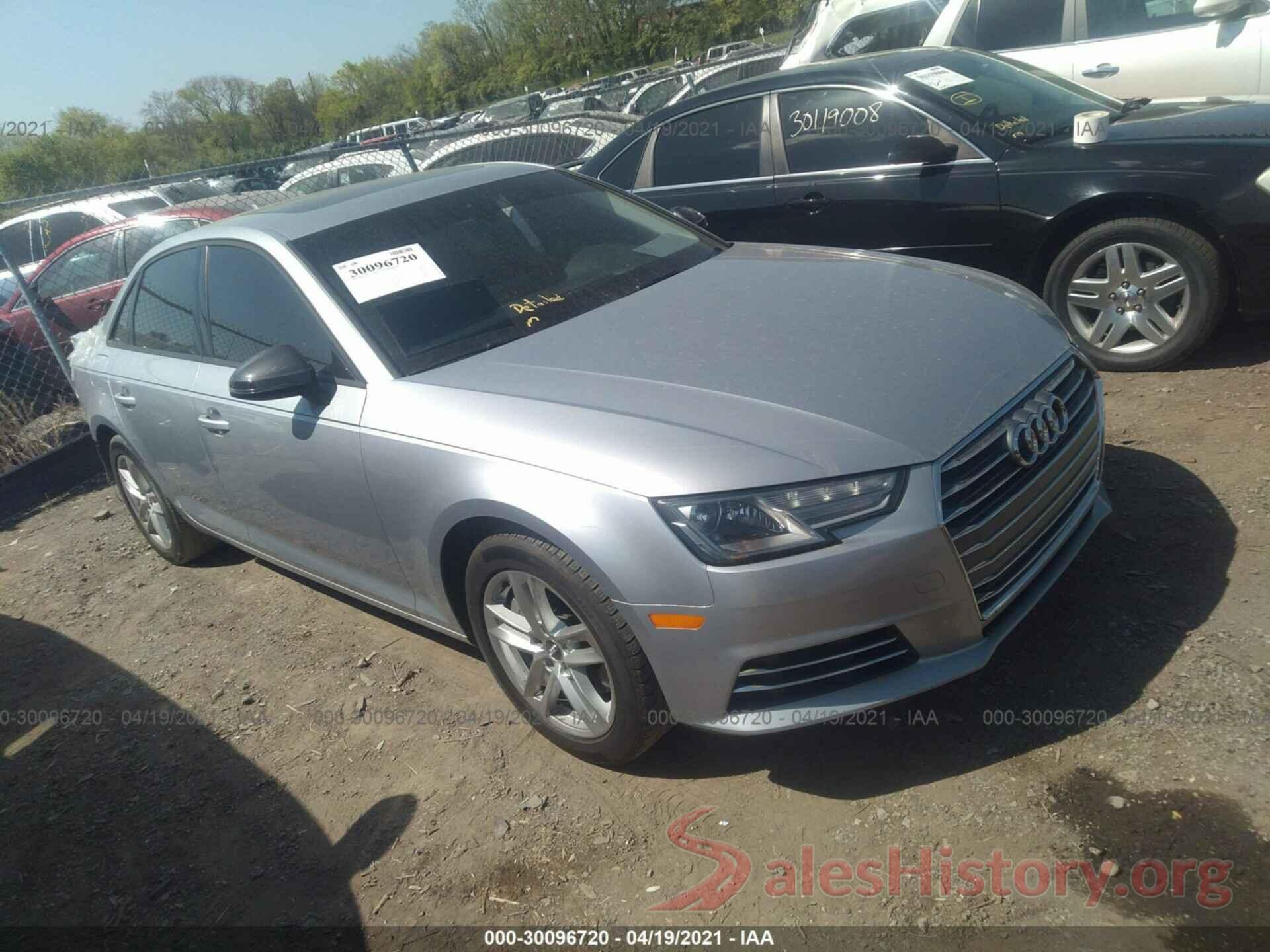 WAUGNAF4XHN028707 2017 AUDI A4