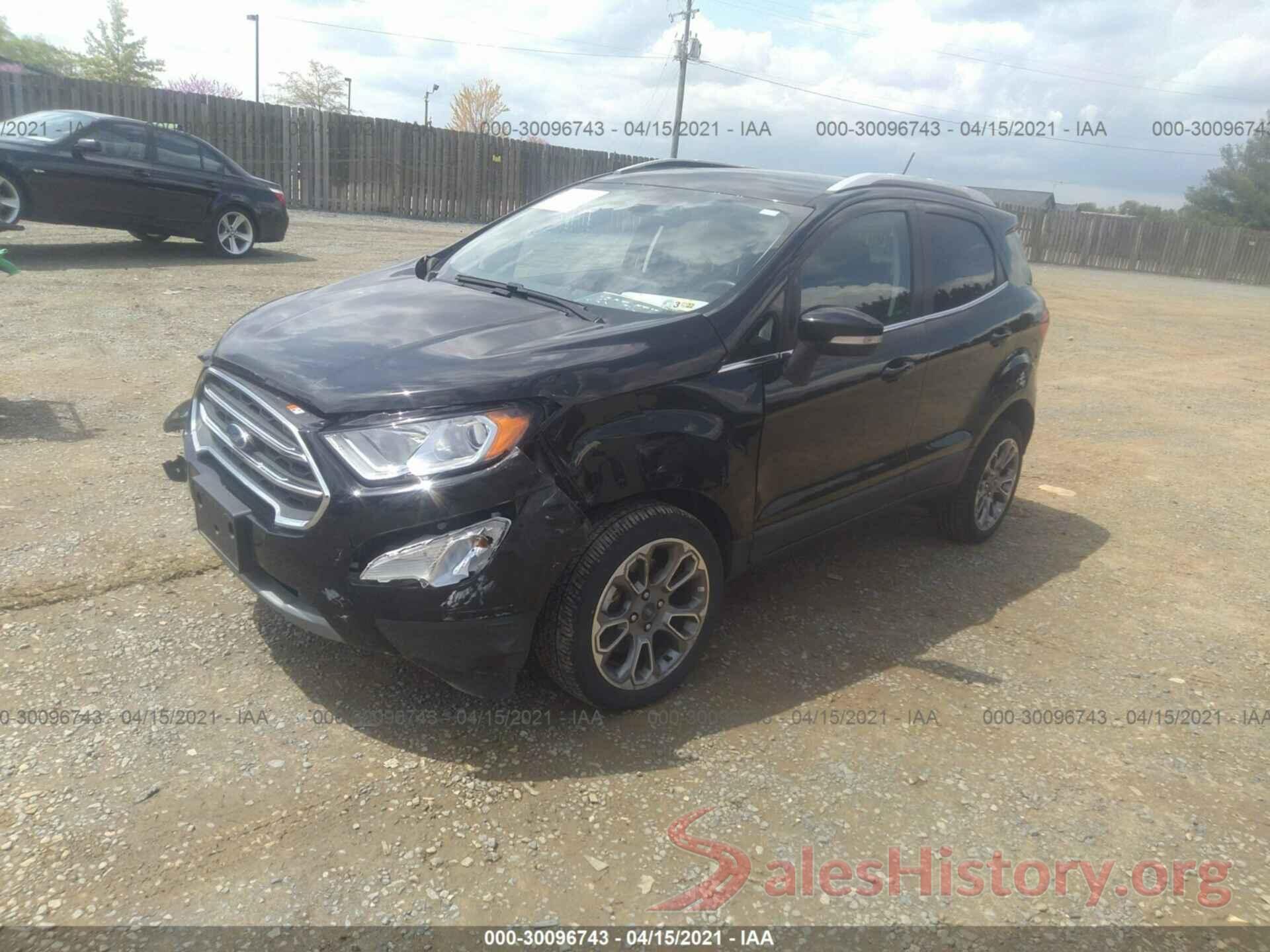 MAJ6P1WL0JC161886 2018 FORD ECOSPORT