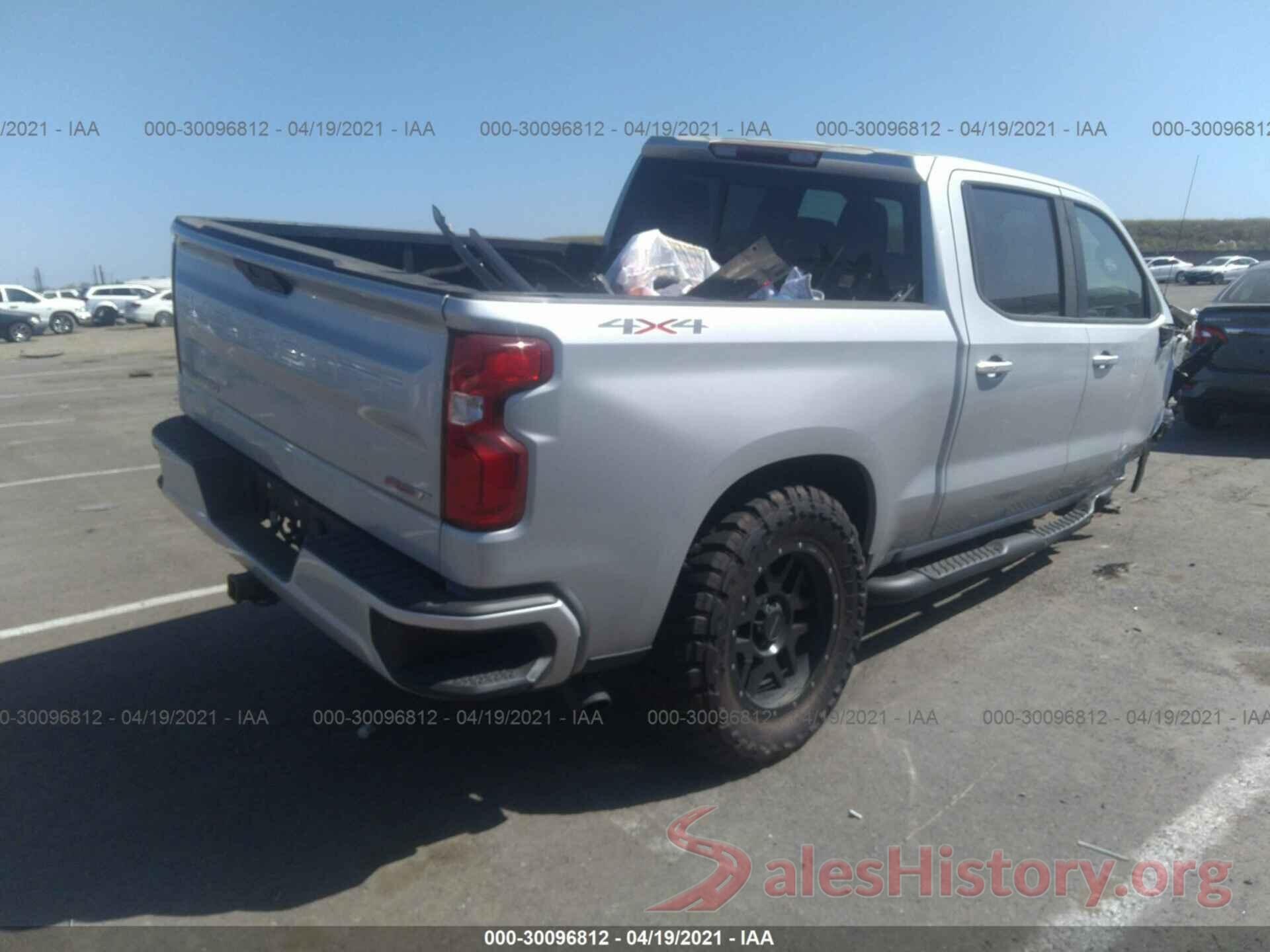 1GCUYEED1KZ125171 2019 CHEVROLET SILVERADO 1500