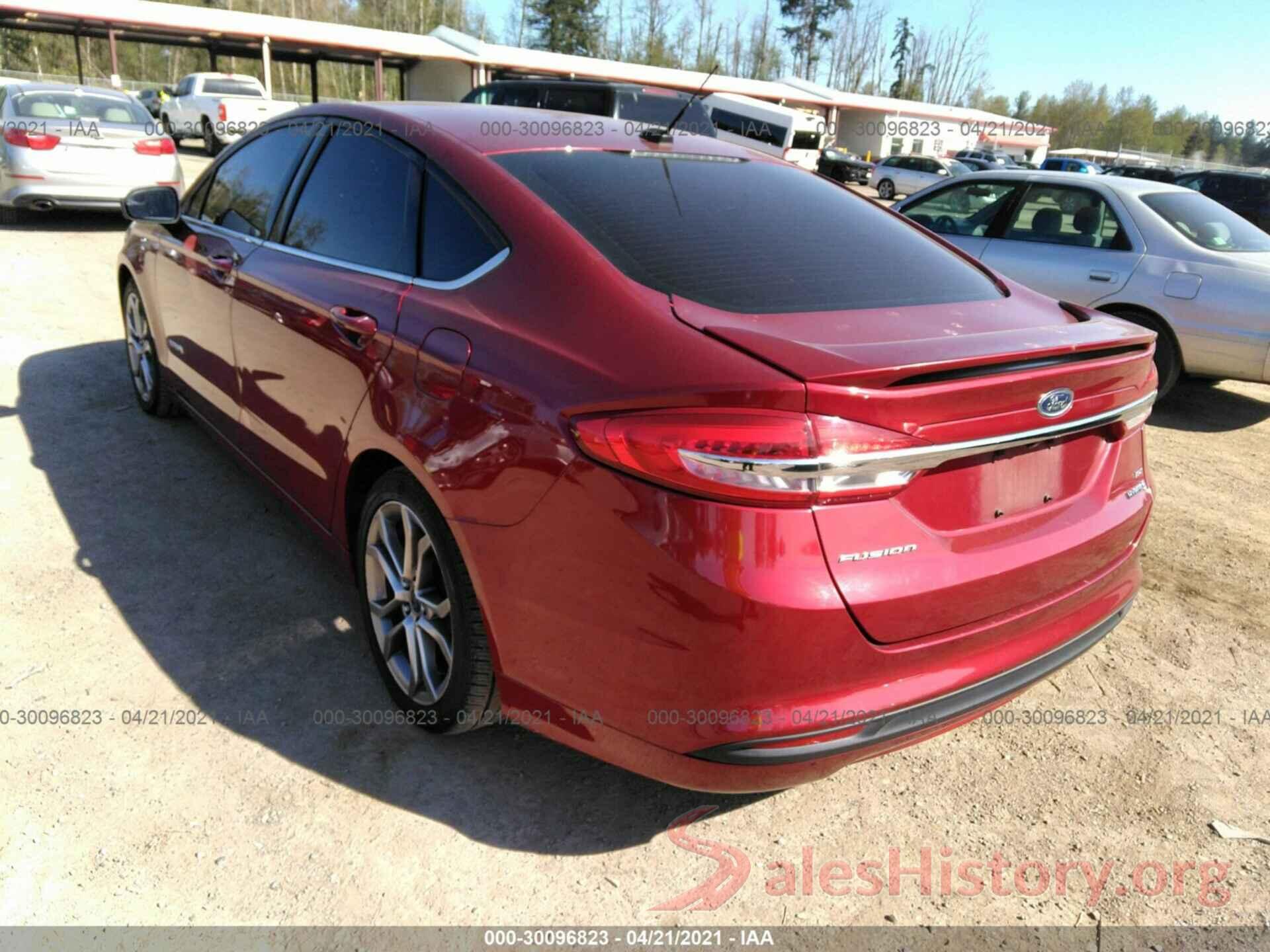 3FA6P0LU2HR230032 2017 FORD FUSION