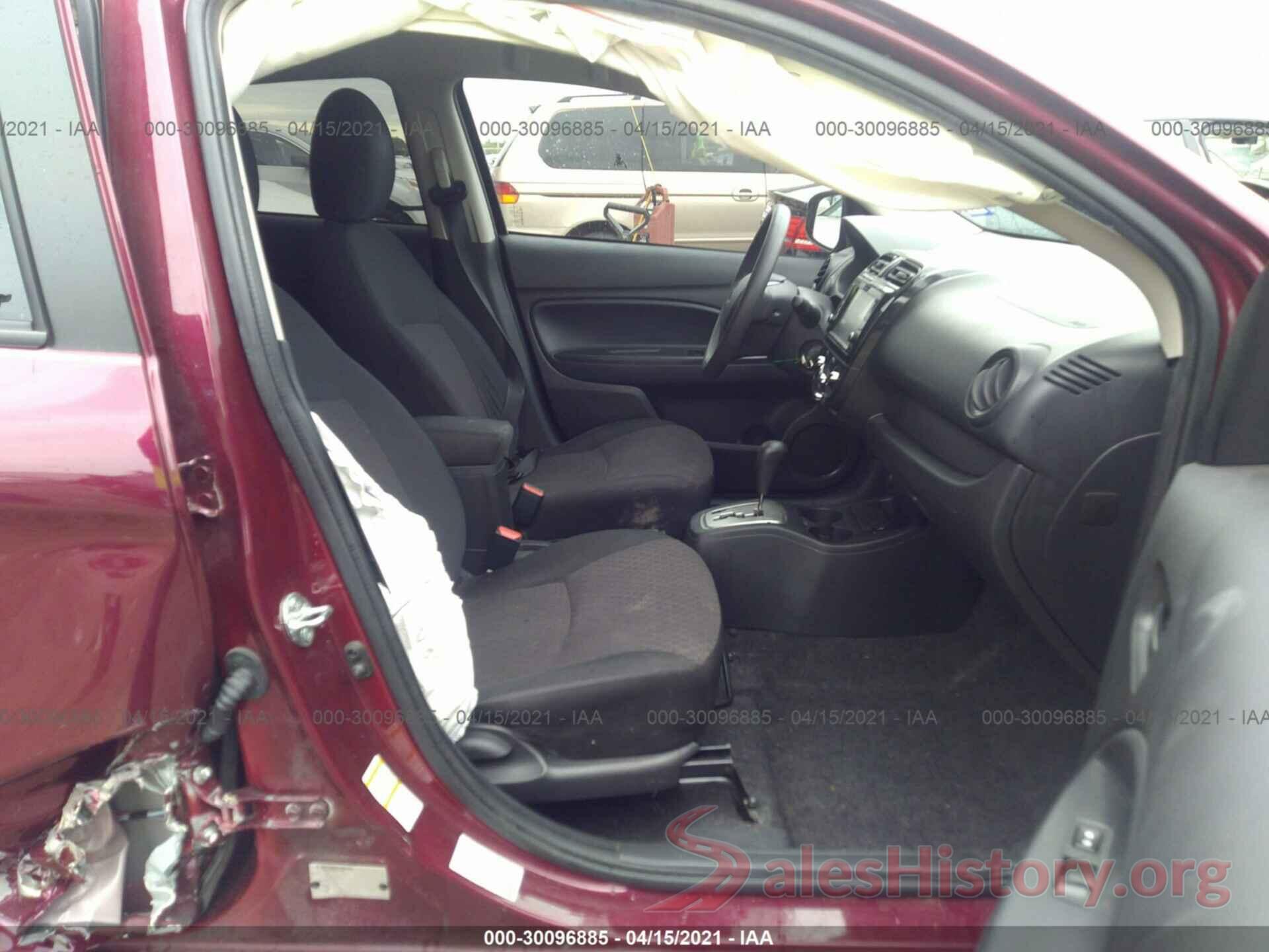 ML32A3HJ7KH016644 2019 MITSUBISHI MIRAGE