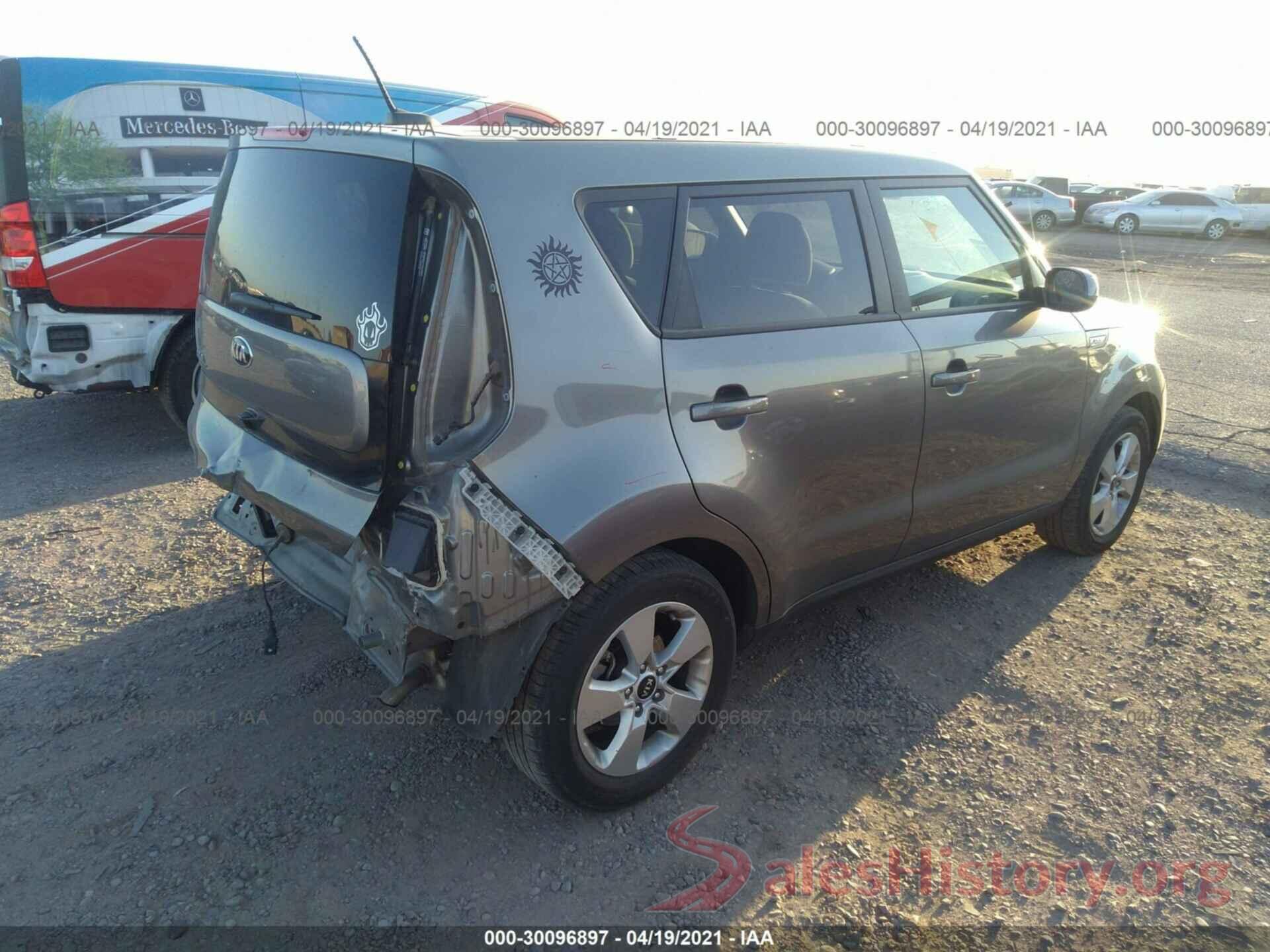 KNDJN2A25K7688976 2019 KIA SOUL