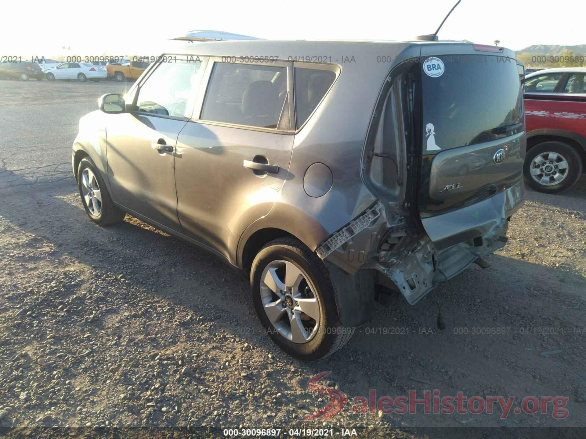 KNDJN2A25K7688976 2019 KIA SOUL