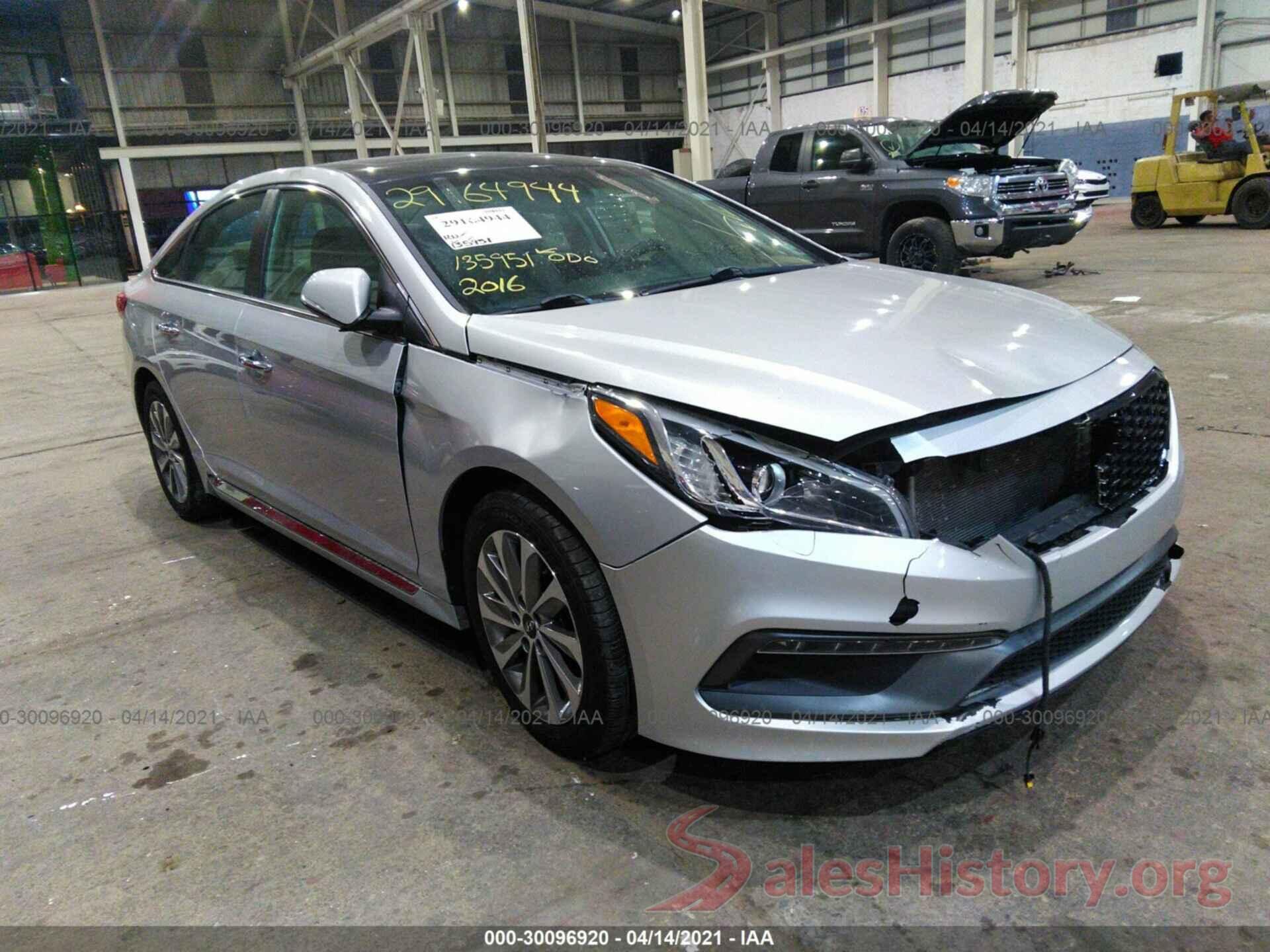 5NPE34AFXGH416366 2016 HYUNDAI SONATA