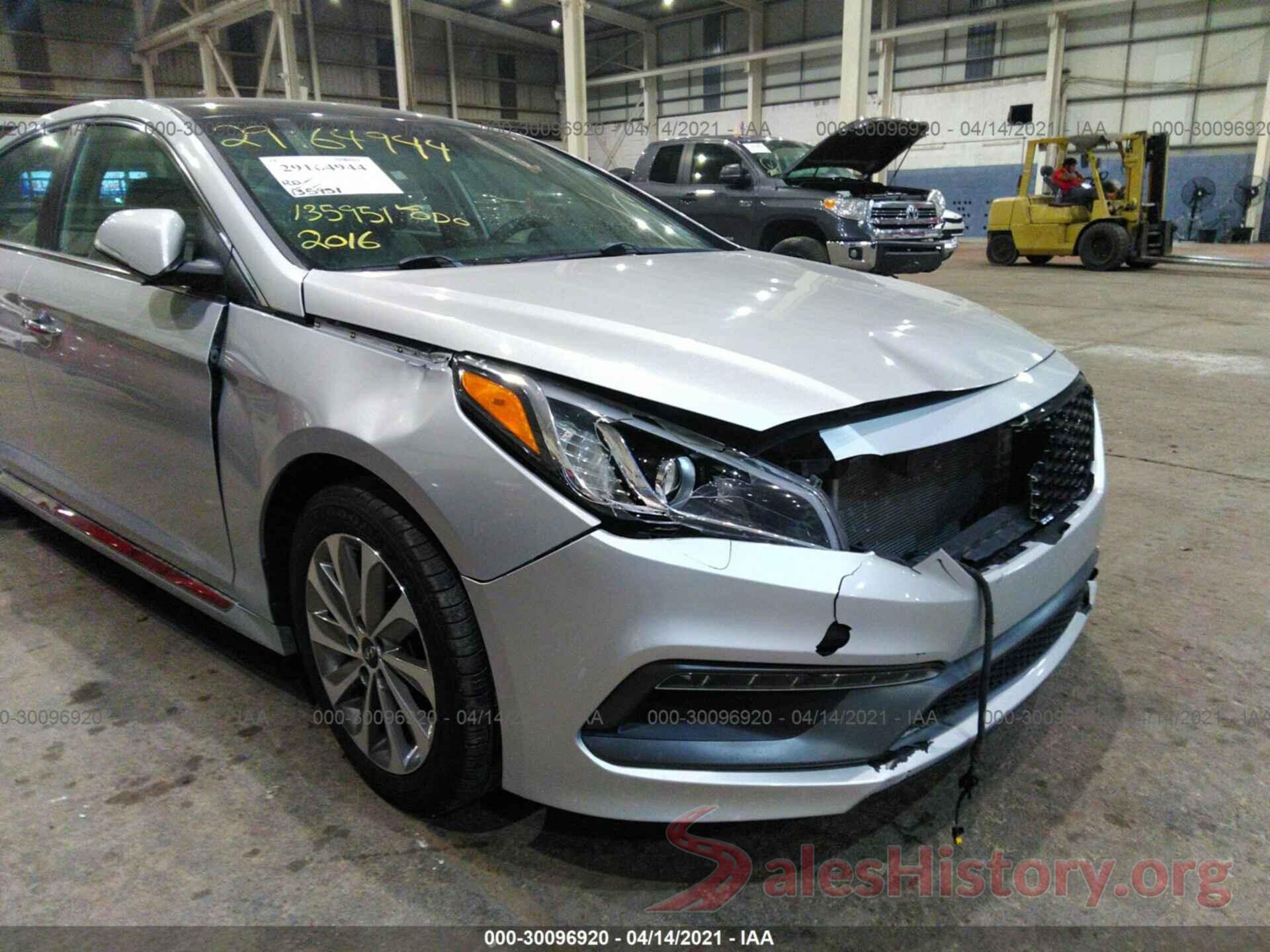 5NPE34AFXGH416366 2016 HYUNDAI SONATA