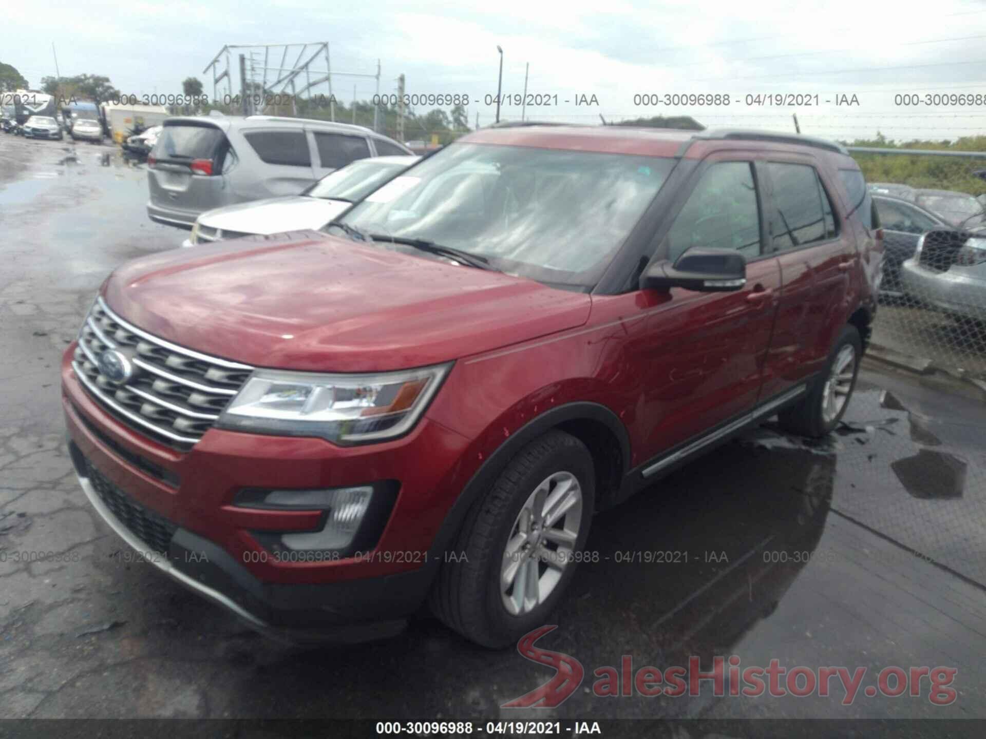 1FM5K7D86GGD22650 2016 FORD EXPLORER