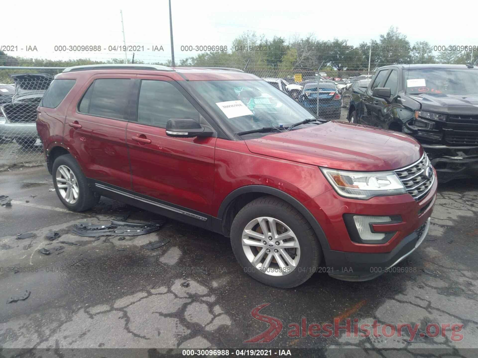 1FM5K7D86GGD22650 2016 FORD EXPLORER