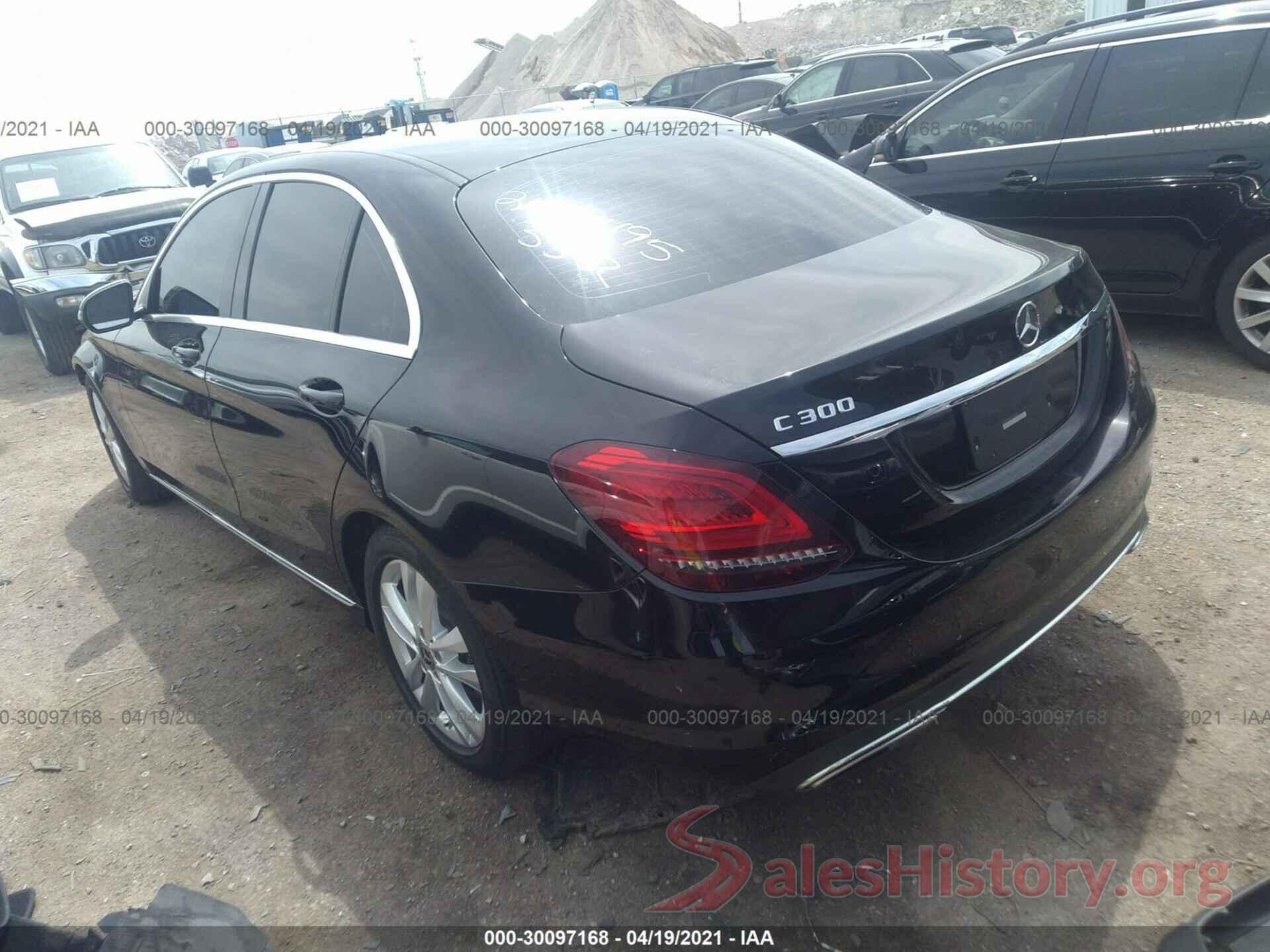 55SWF8DB4KU295836 2019 MERCEDES-BENZ C-CLASS