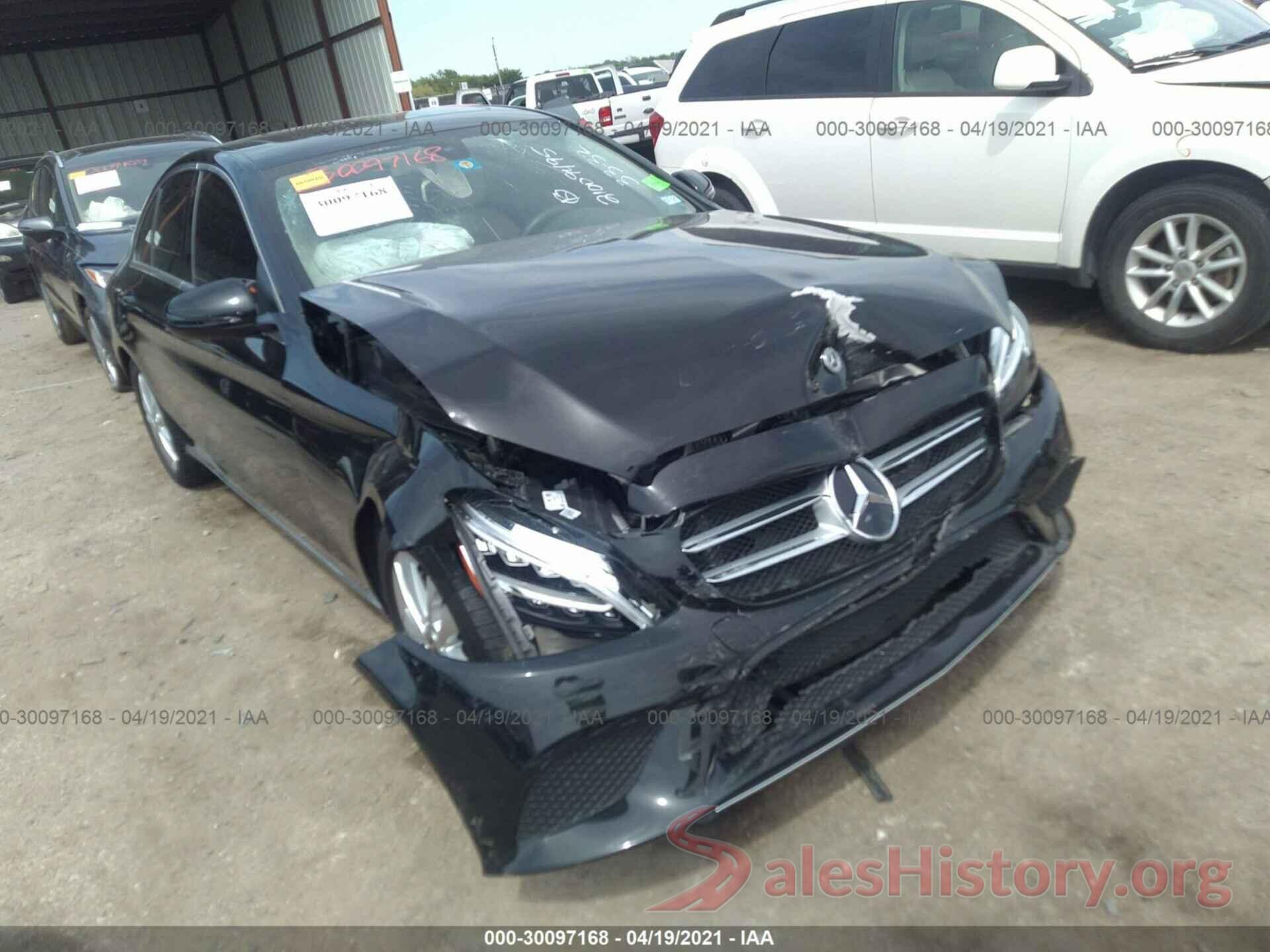 55SWF8DB4KU295836 2019 MERCEDES-BENZ C-CLASS