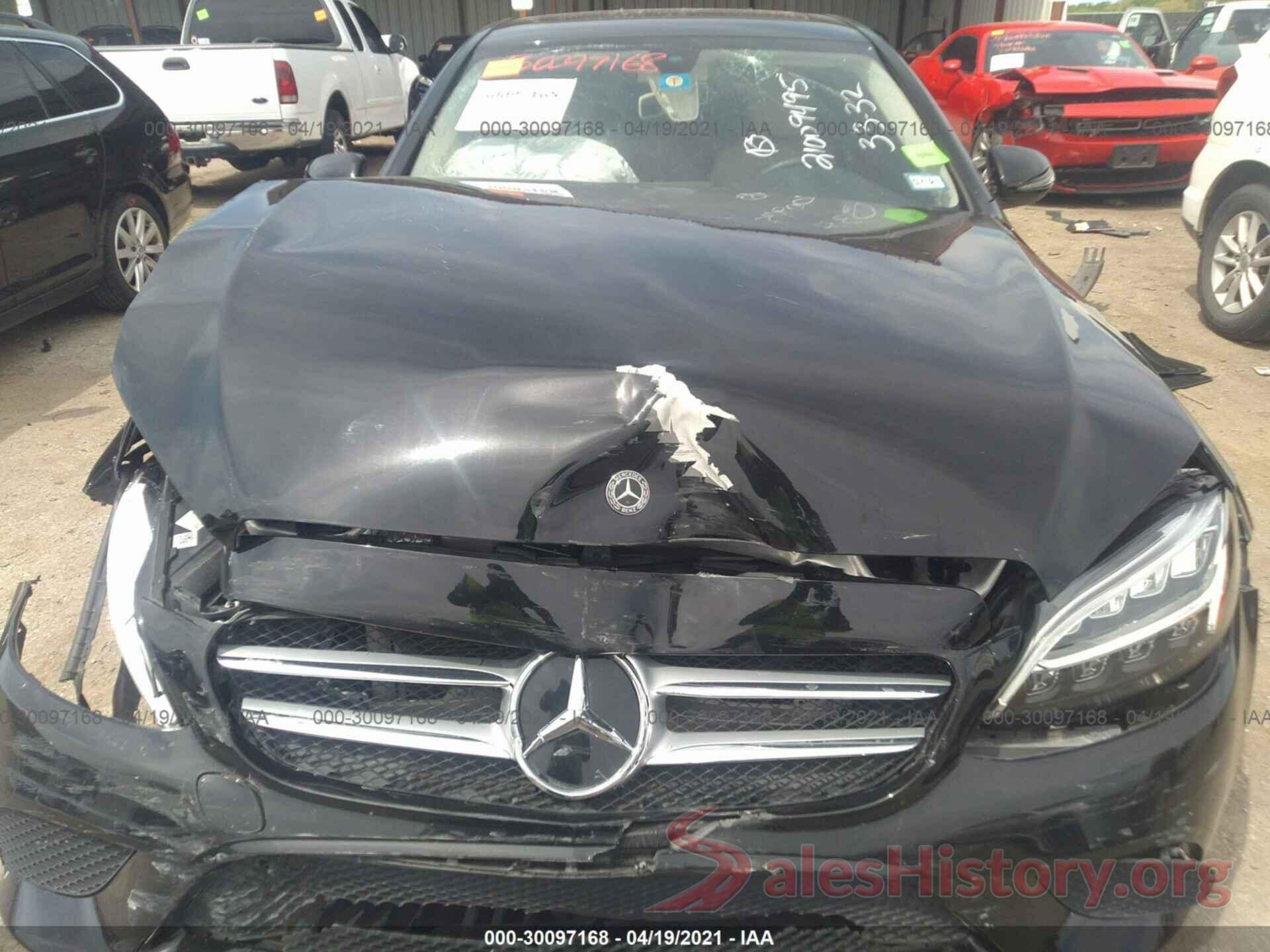 55SWF8DB4KU295836 2019 MERCEDES-BENZ C-CLASS