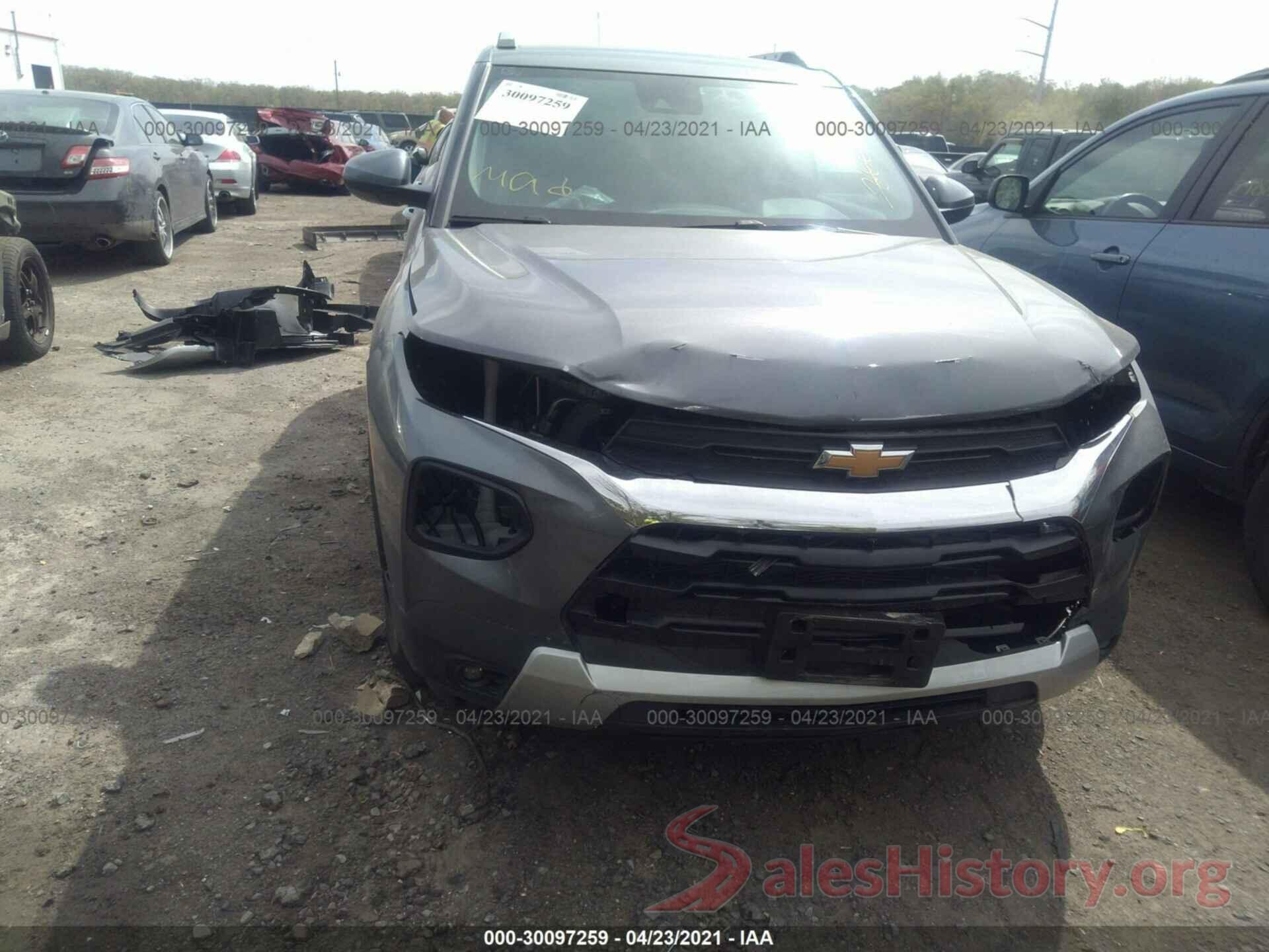 KL79MRSL7MB024231 2021 CHEVROLET TRAILBLAZER