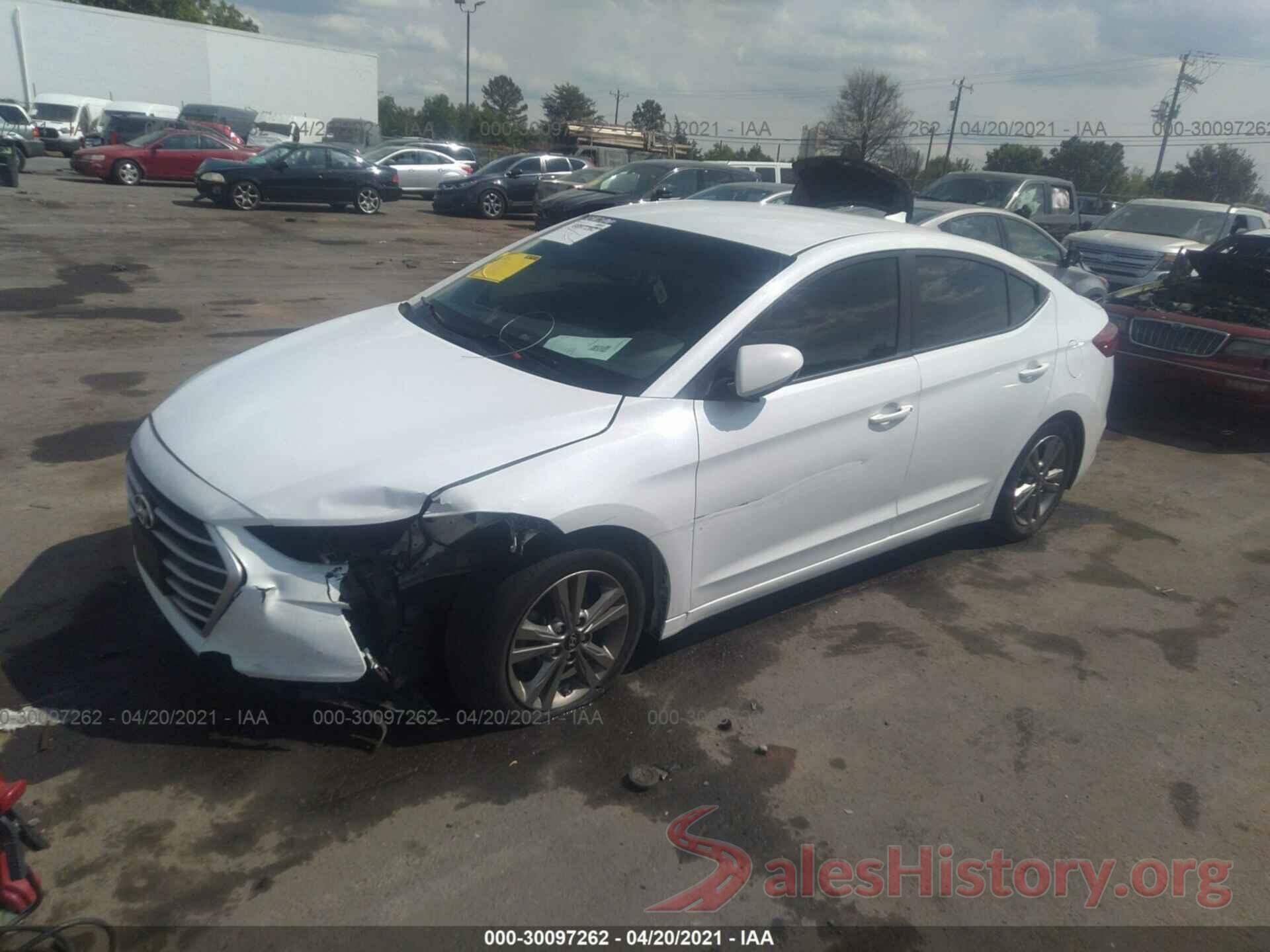 5NPD84LF7JH324200 2018 HYUNDAI ELANTRA