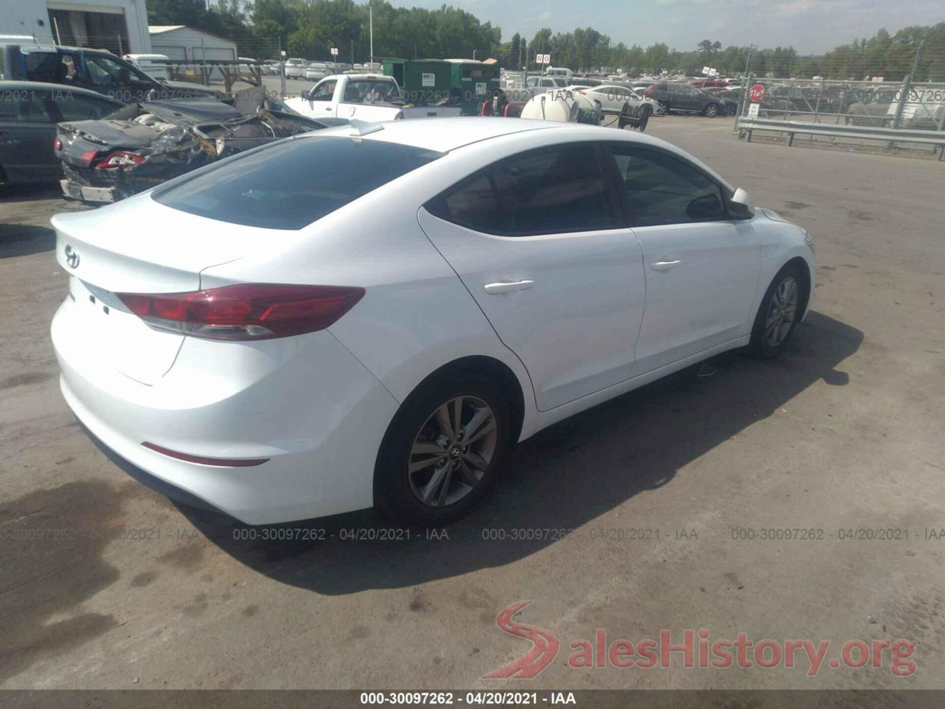 5NPD84LF7JH324200 2018 HYUNDAI ELANTRA