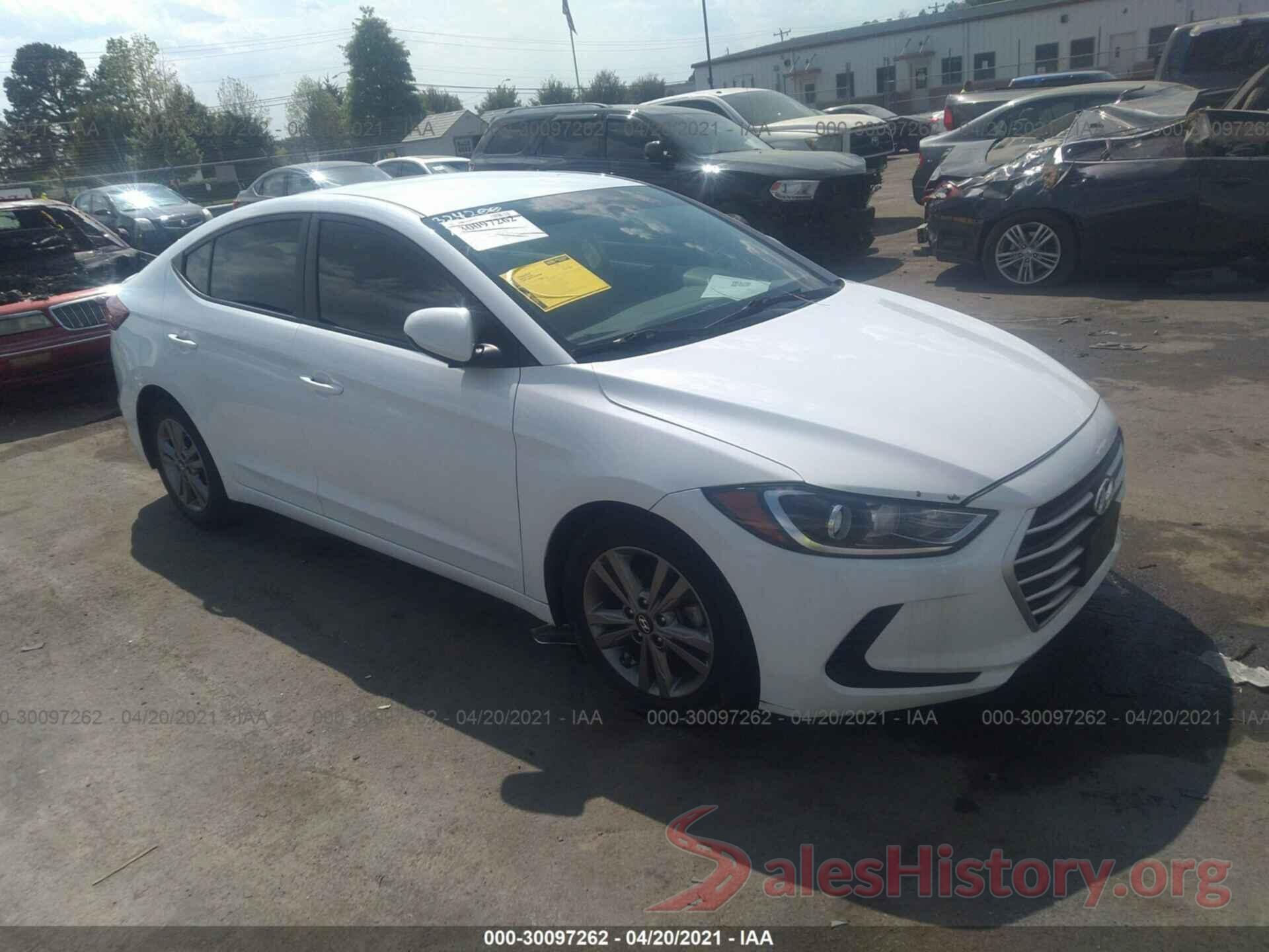 5NPD84LF7JH324200 2018 HYUNDAI ELANTRA