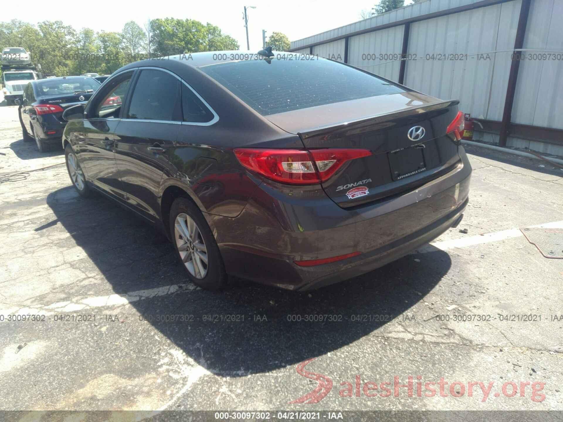 5NPE24AFXGH342580 2016 HYUNDAI SONATA