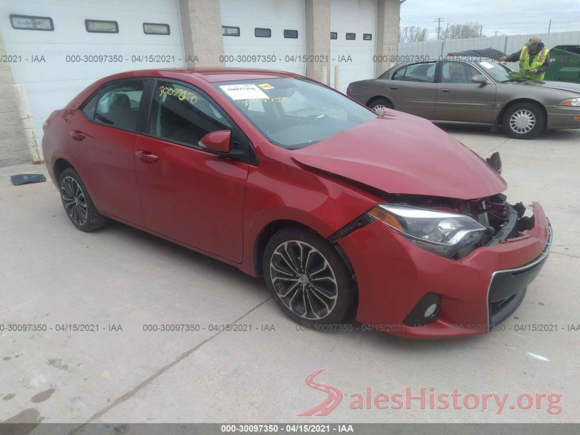 2T1BURHE5GC651061 2016 TOYOTA COROLLA