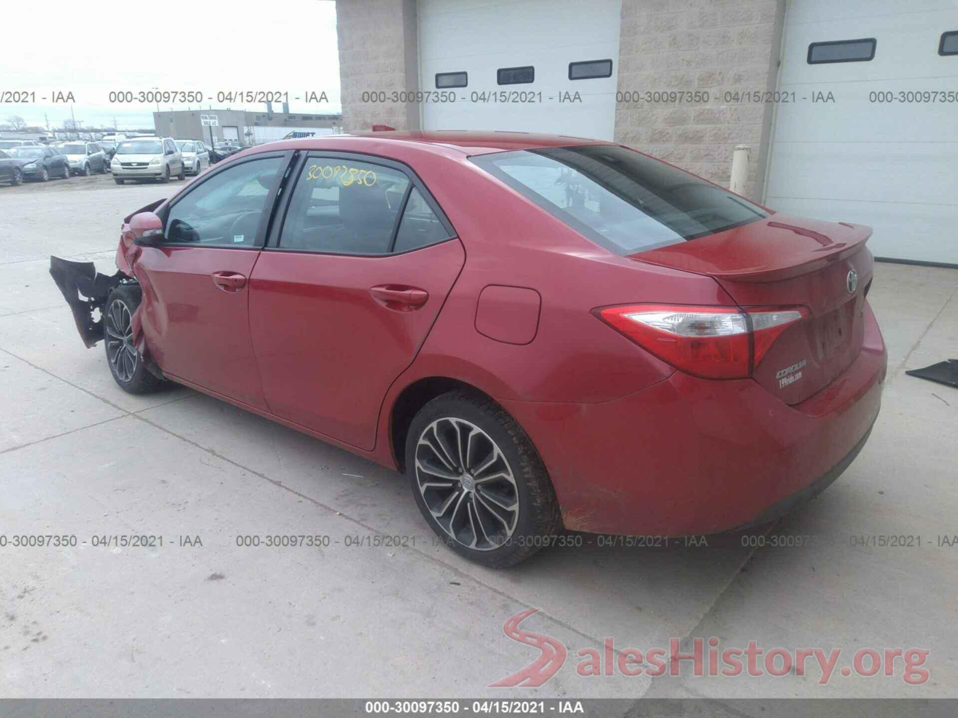 2T1BURHE5GC651061 2016 TOYOTA COROLLA