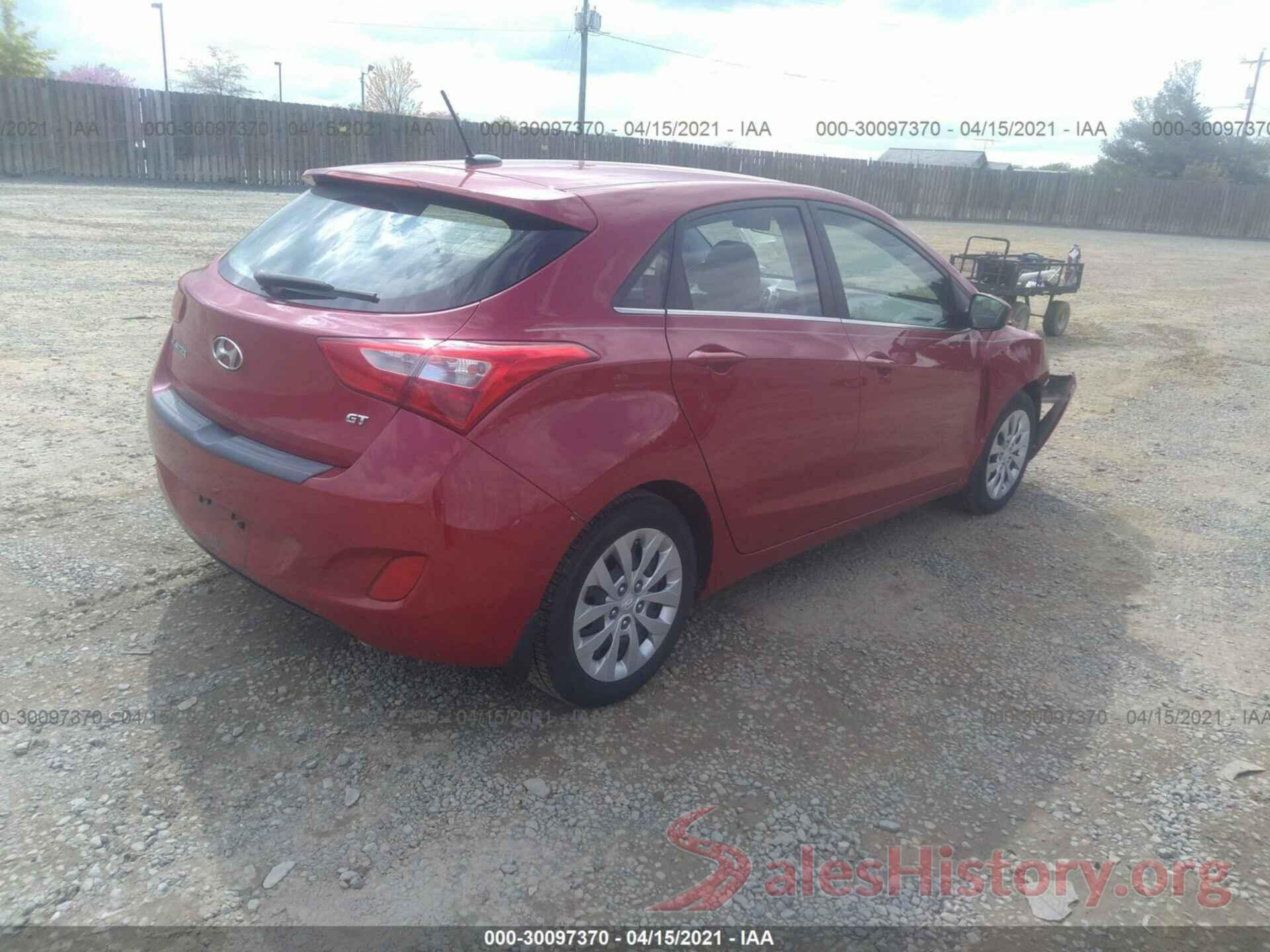 KMHD35LH8GU266307 2016 HYUNDAI ELANTRA GT