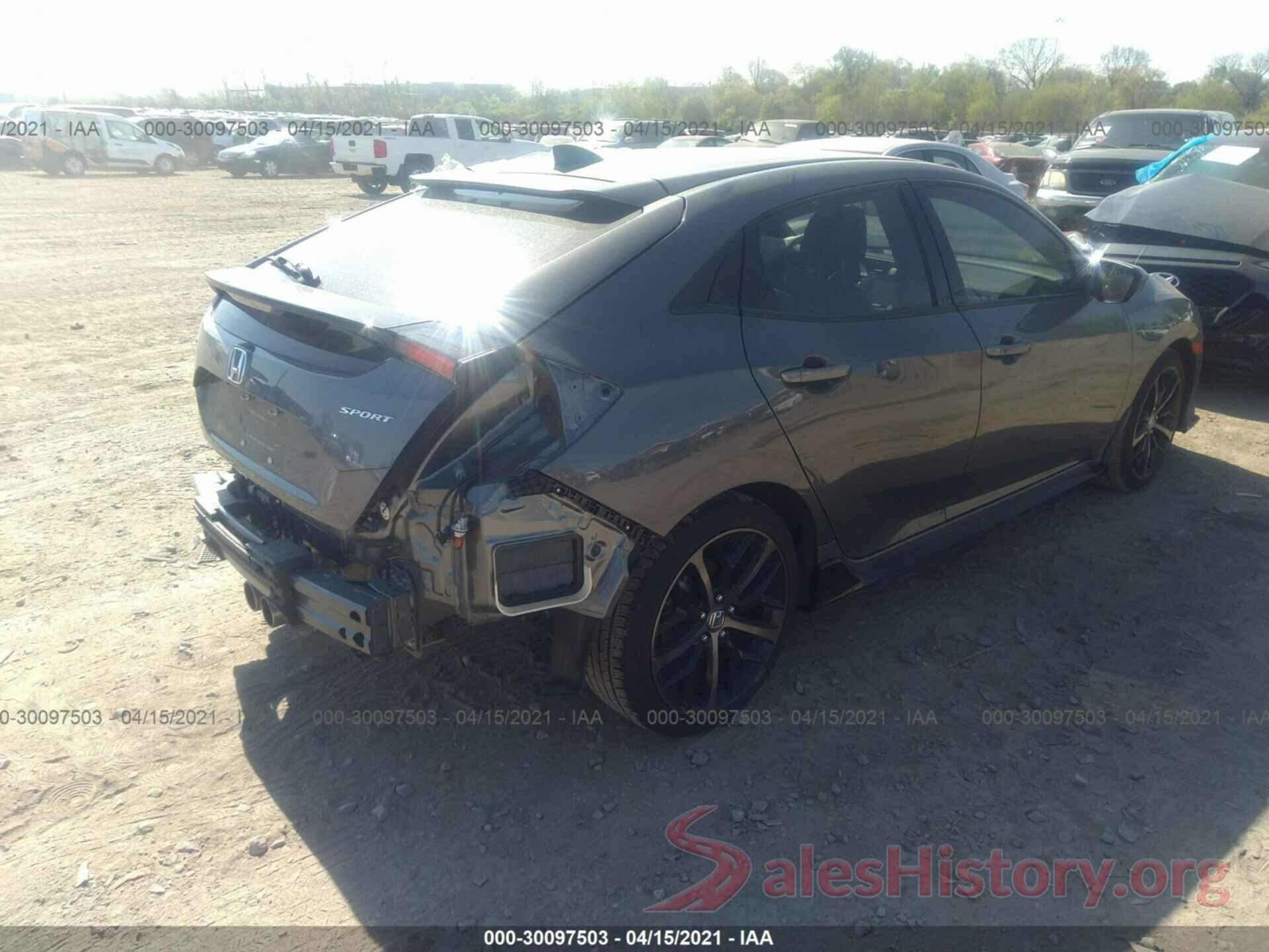 SHHFK7H49LU218558 2020 HONDA CIVIC HATCHBACK