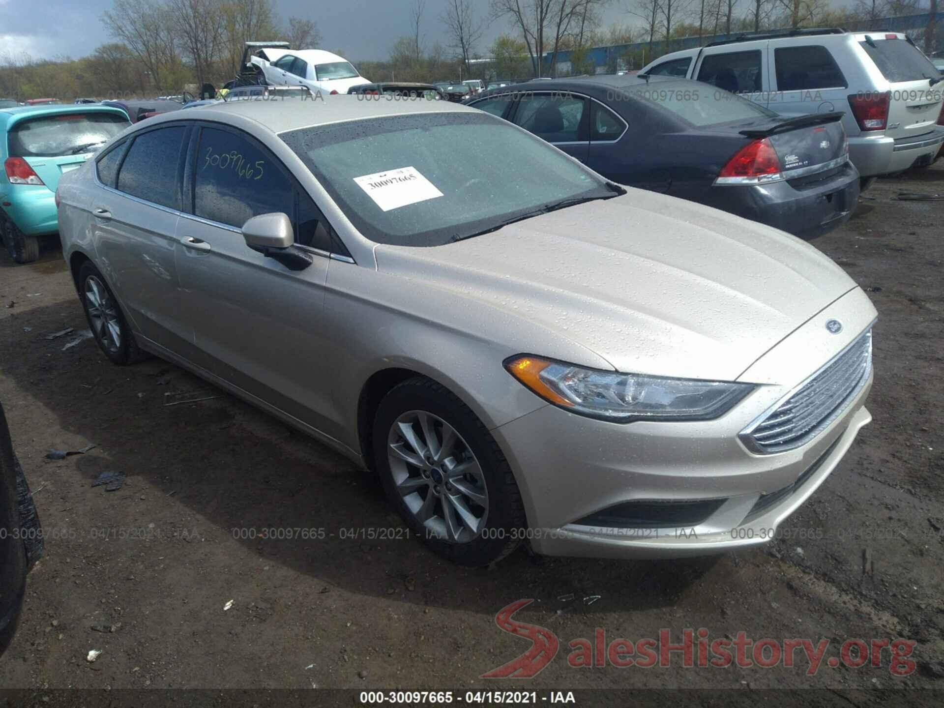 3FA6P0HD5HR293134 2017 FORD FUSION