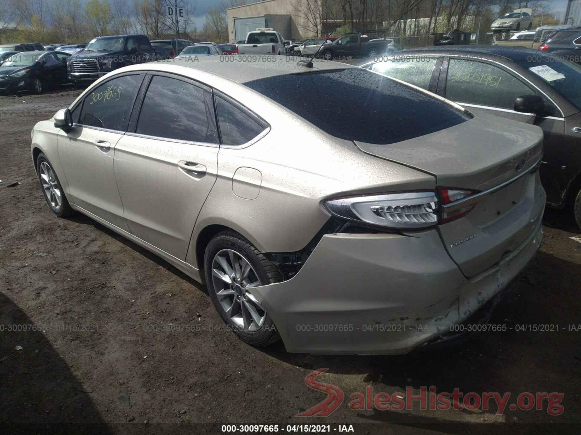 3FA6P0HD5HR293134 2017 FORD FUSION