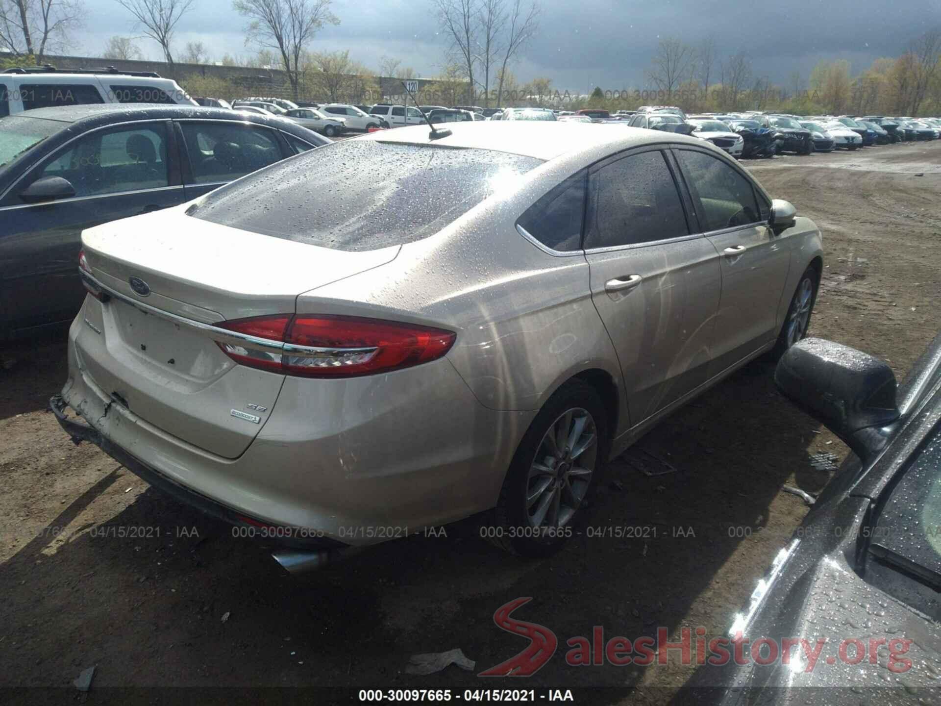 3FA6P0HD5HR293134 2017 FORD FUSION