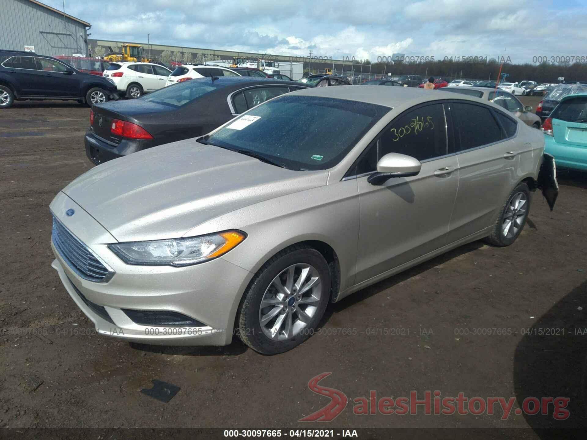 3FA6P0HD5HR293134 2017 FORD FUSION