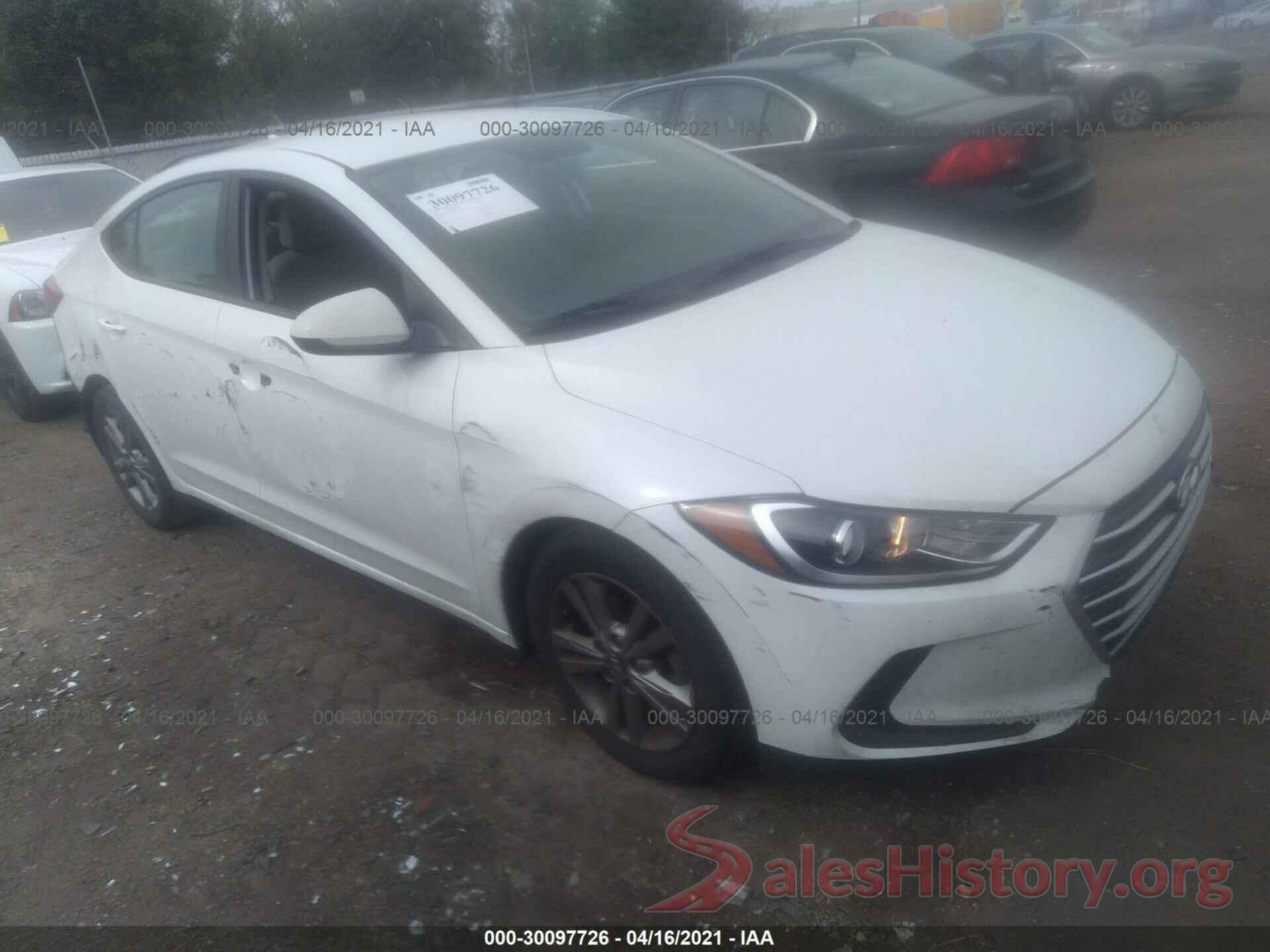 5NPD84LF2HH171235 2017 HYUNDAI ELANTRA