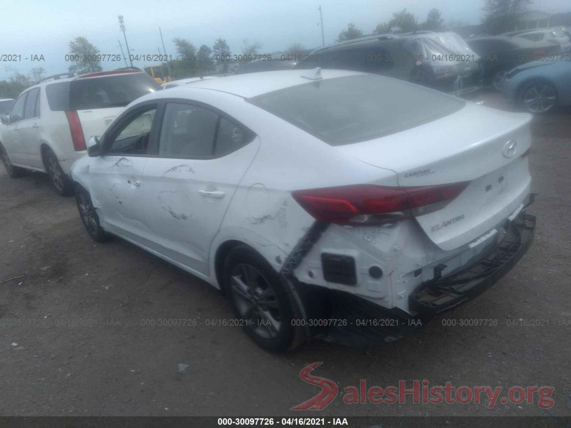 5NPD84LF2HH171235 2017 HYUNDAI ELANTRA