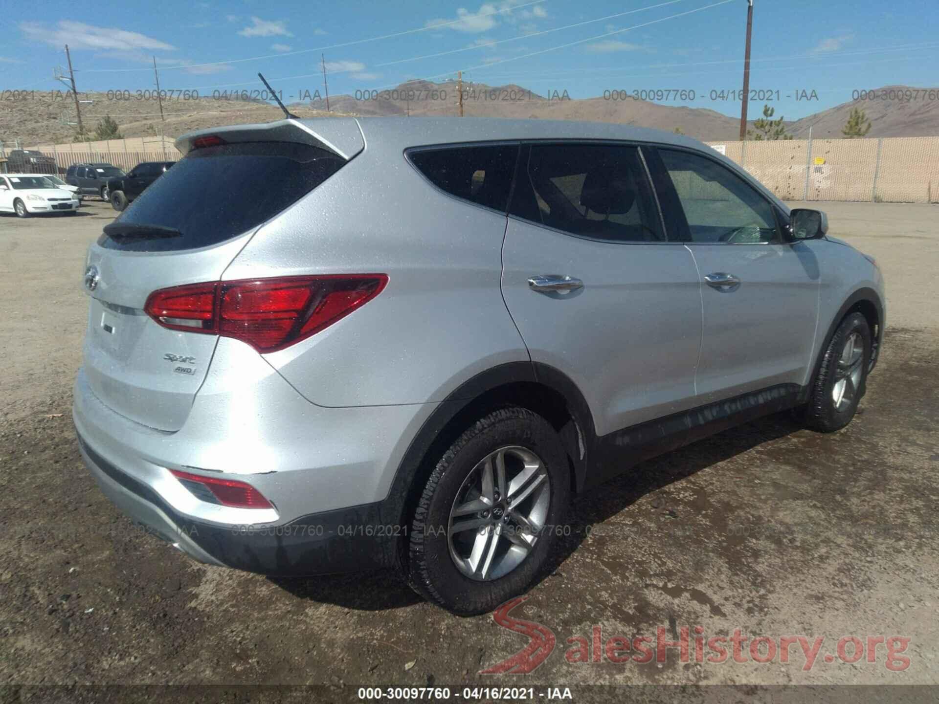 5XYZTDLB3JG548153 2018 HYUNDAI SANTA FE SPORT