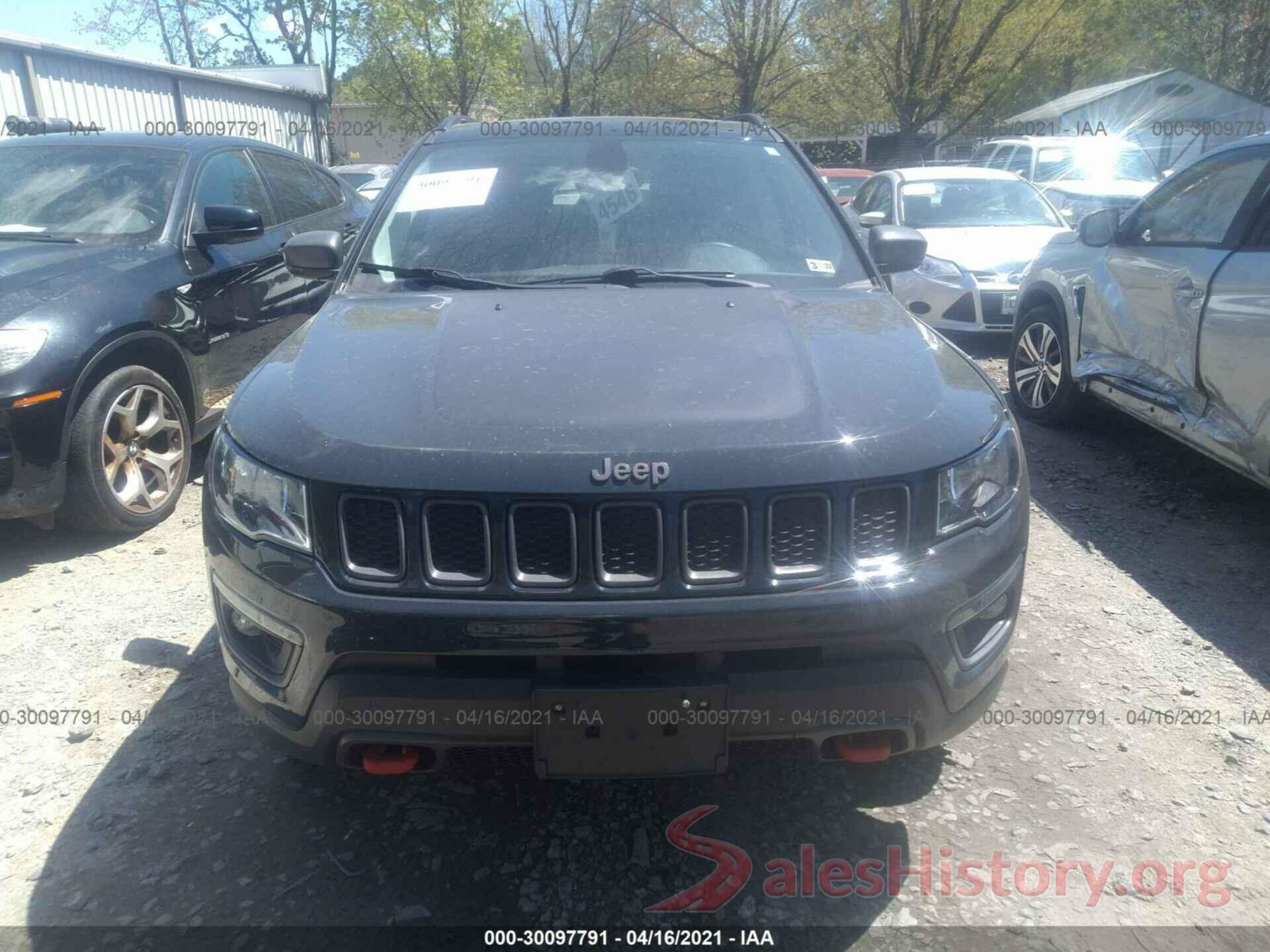 3C4NJDDB1JT131027 2018 JEEP COMPASS