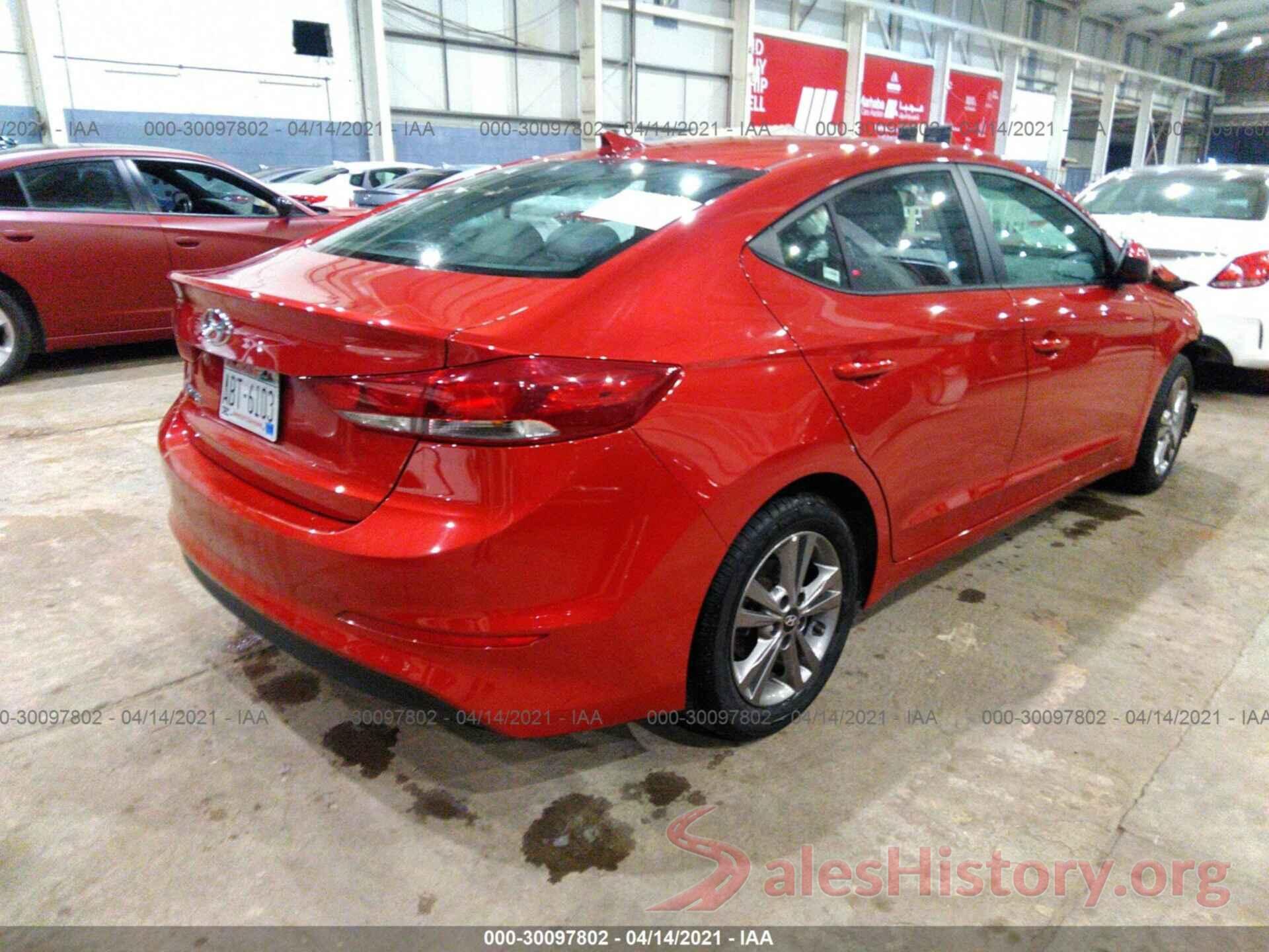 5NPD84LF3JH257403 2018 HYUNDAI ELANTRA