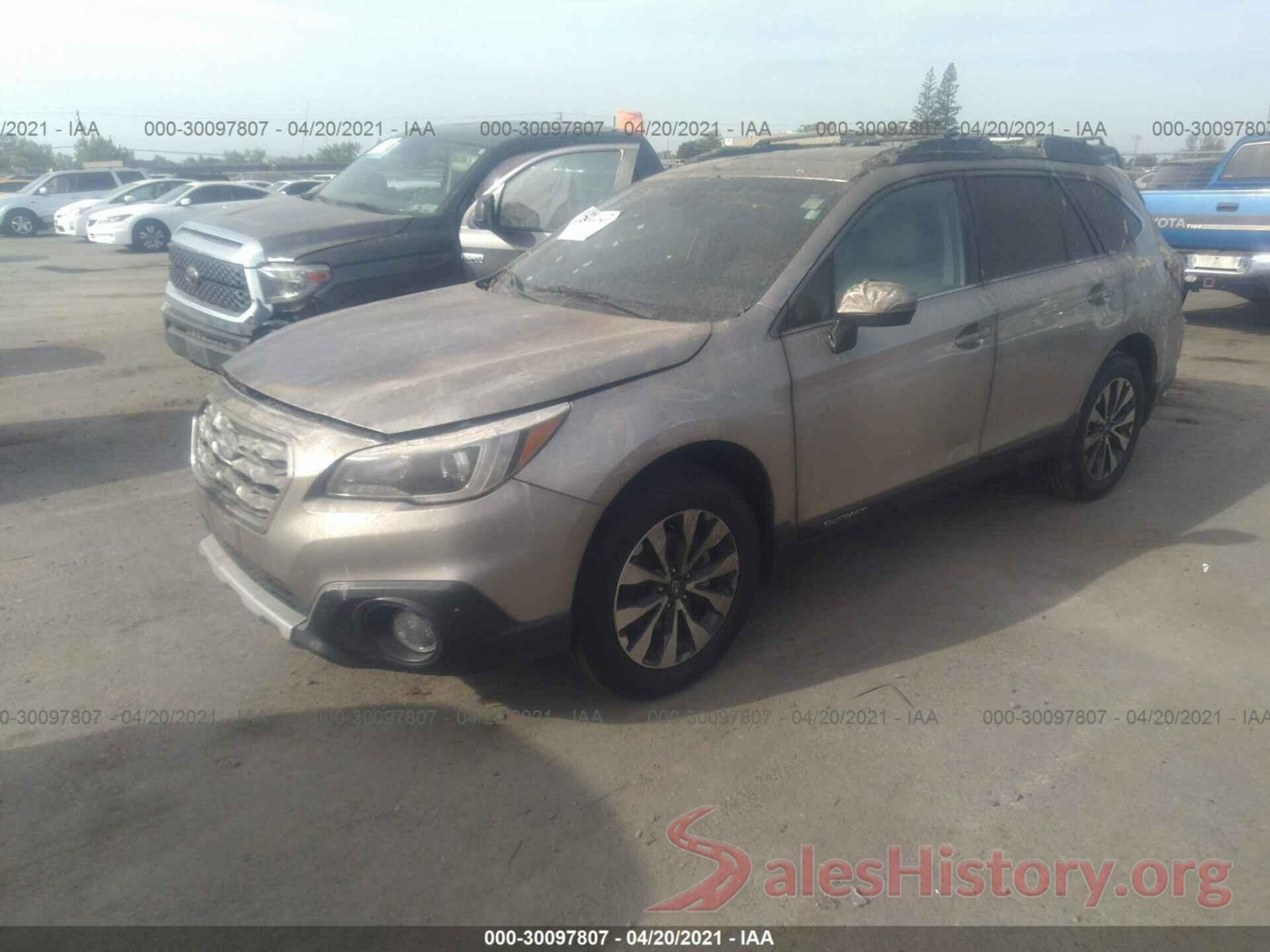 4S4BSANC4G3294289 2016 SUBARU OUTBACK