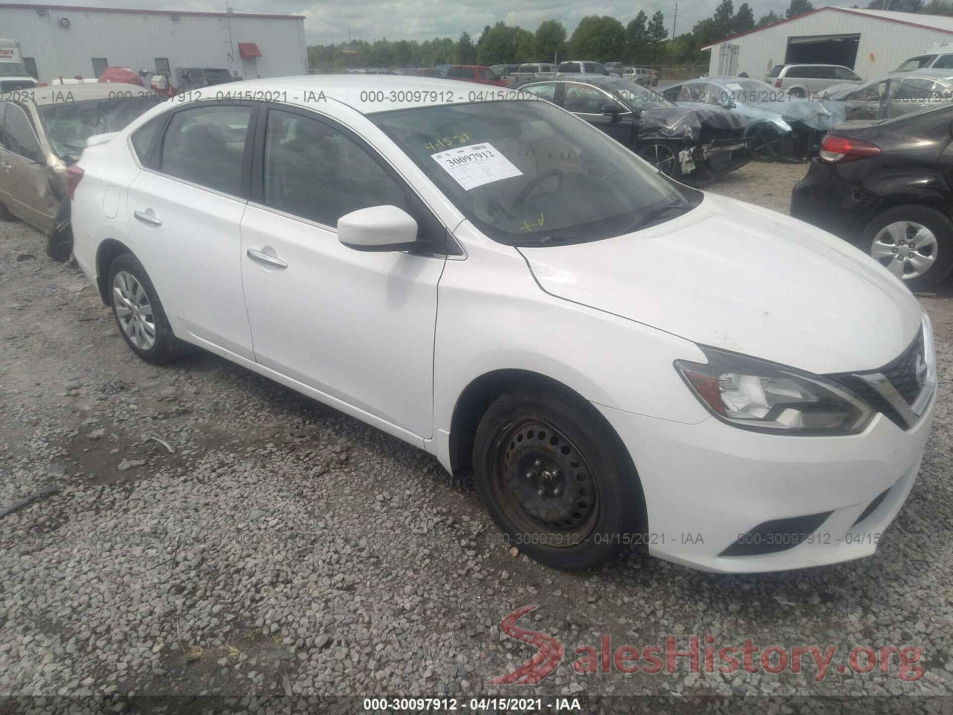 3N1AB7AP0GY332204 2016 NISSAN SENTRA