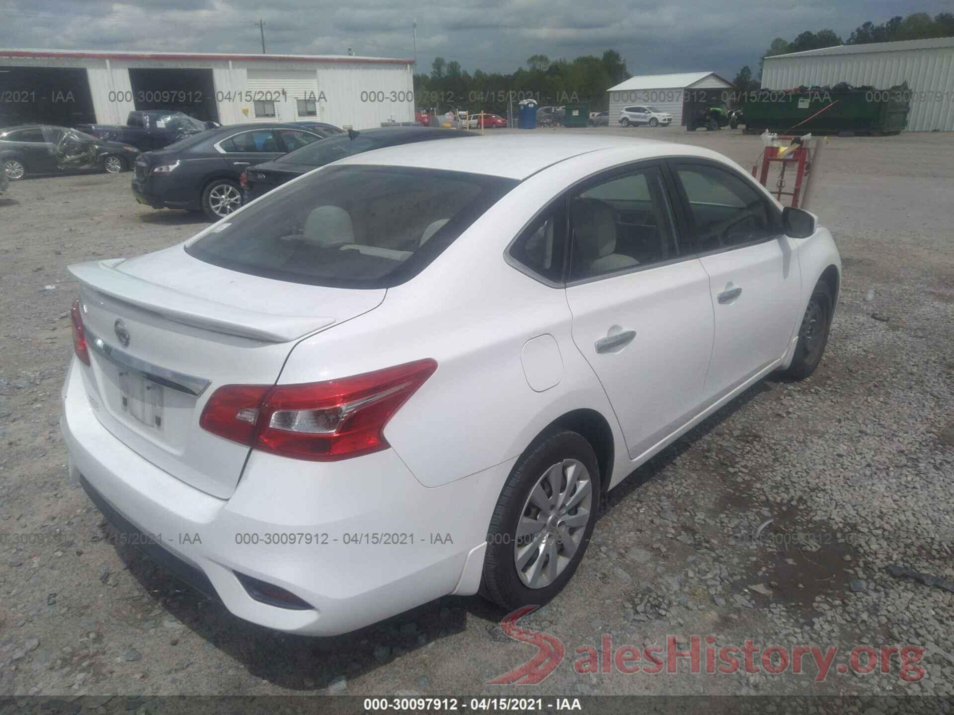 3N1AB7AP0GY332204 2016 NISSAN SENTRA