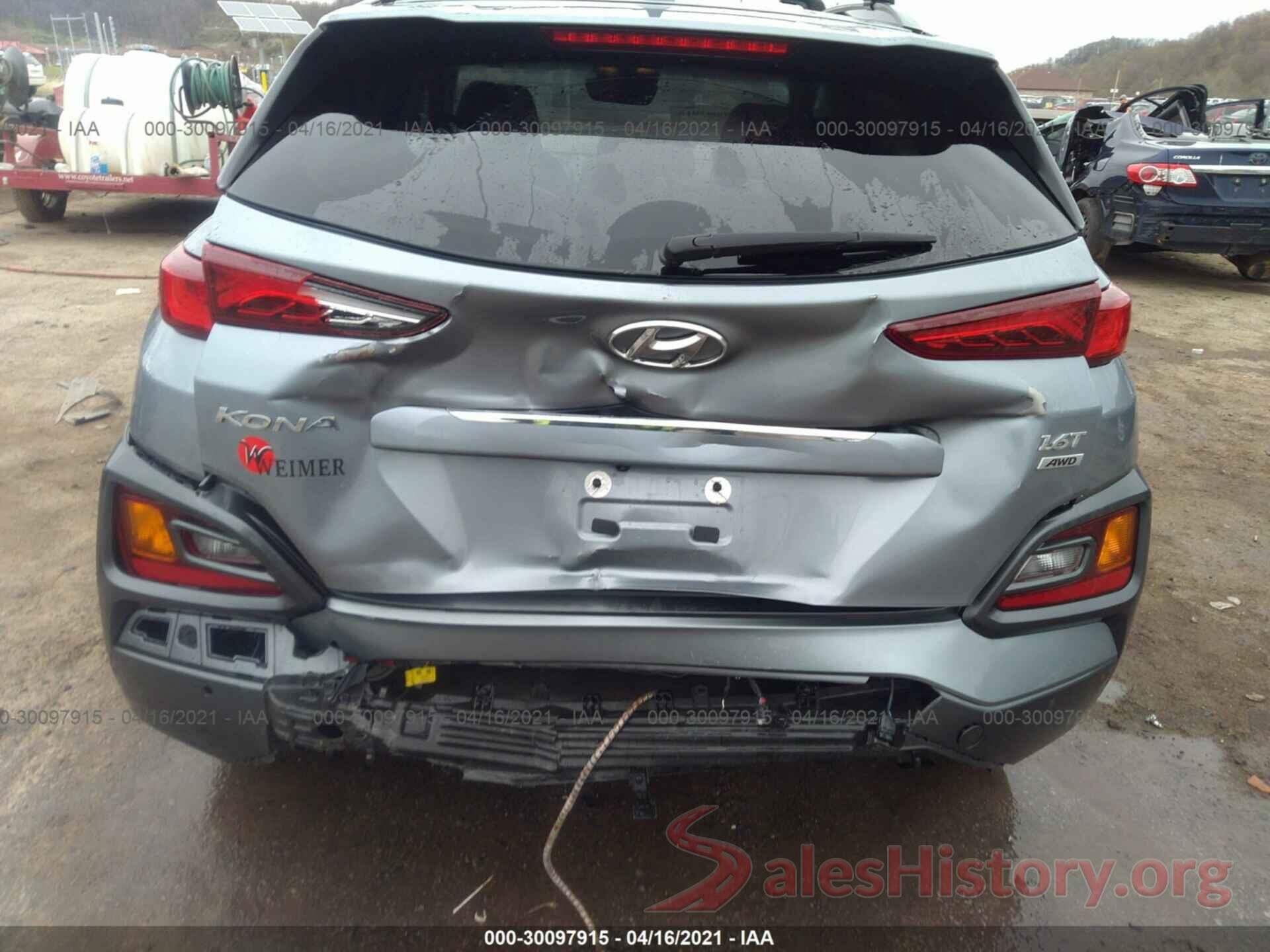 KM8K5CA50LU491796 2020 HYUNDAI KONA