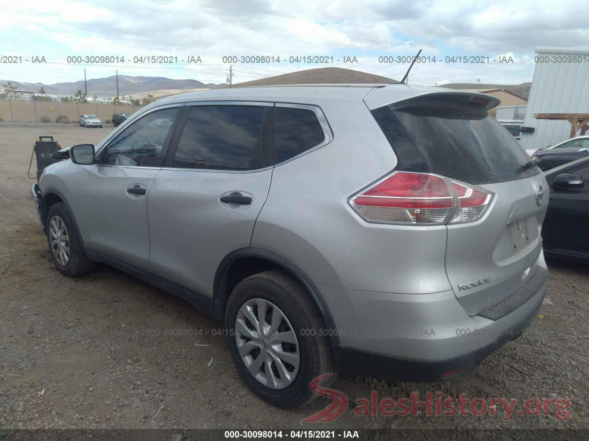 KNMAT2MV0GP670713 2016 NISSAN ROGUE