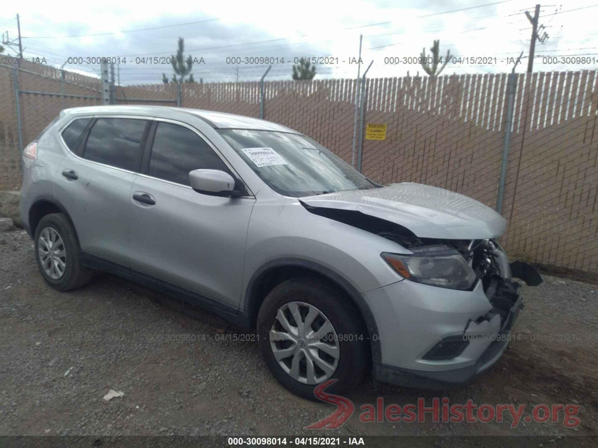 KNMAT2MV0GP670713 2016 NISSAN ROGUE