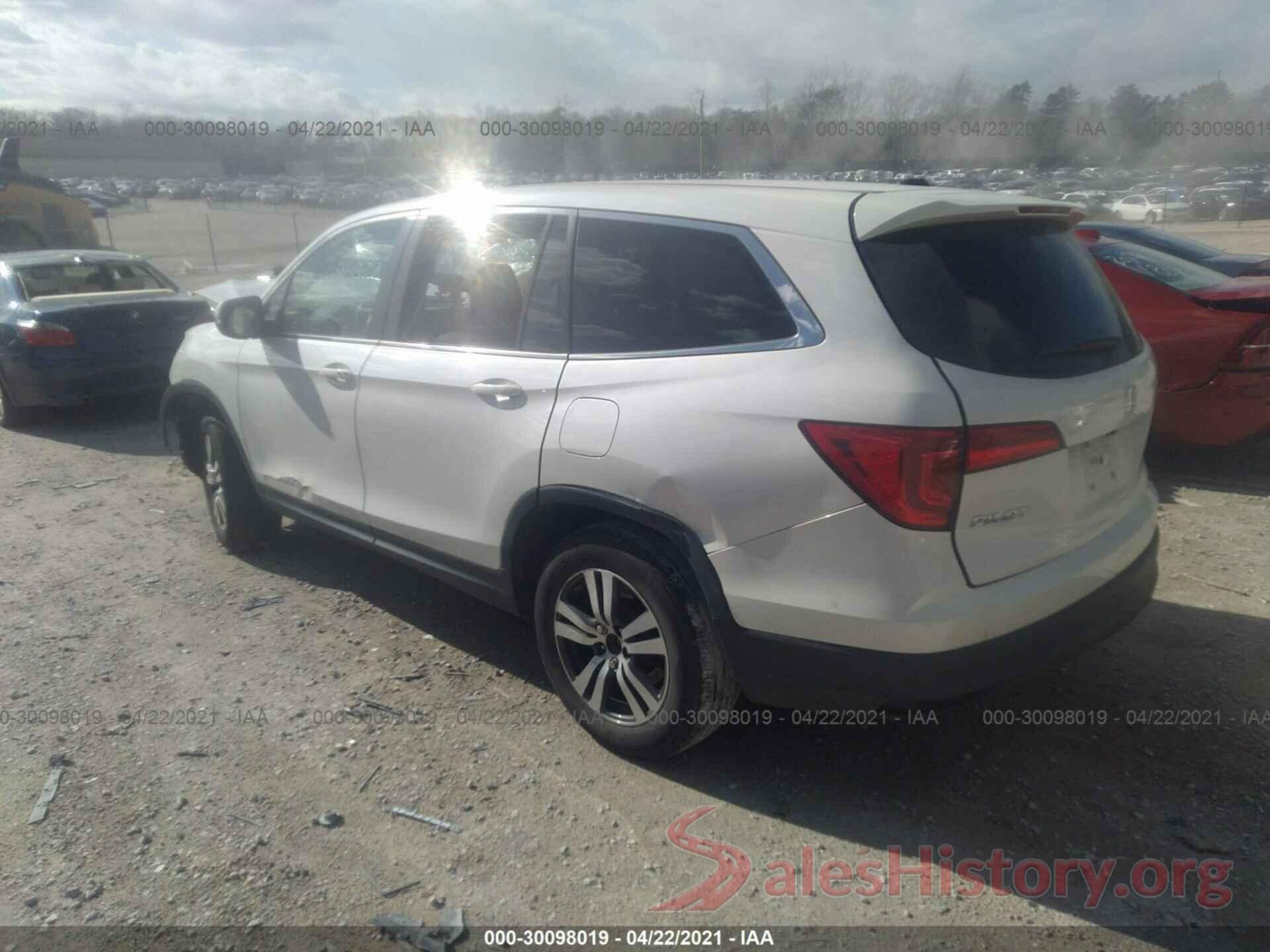 5FNYF6H57HB036558 2017 HONDA PILOT