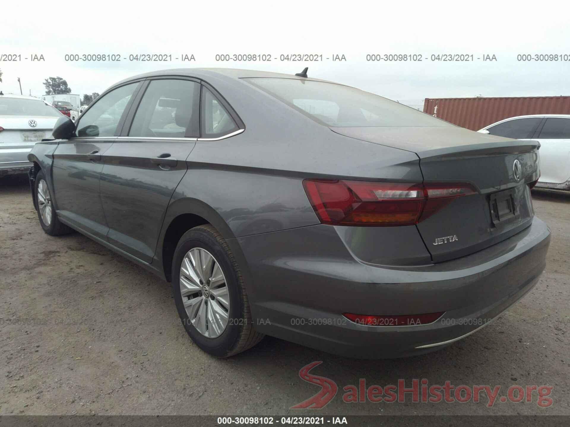 3VWC57BU5KM058089 2019 VOLKSWAGEN JETTA