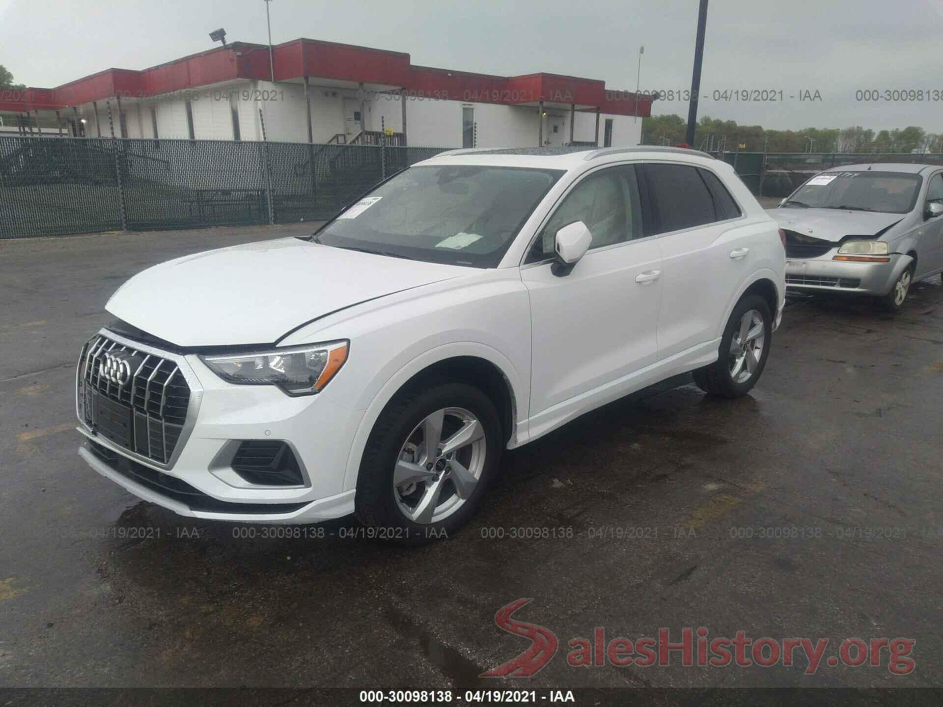 WA1AUCF3XM1071972 2021 AUDI Q3