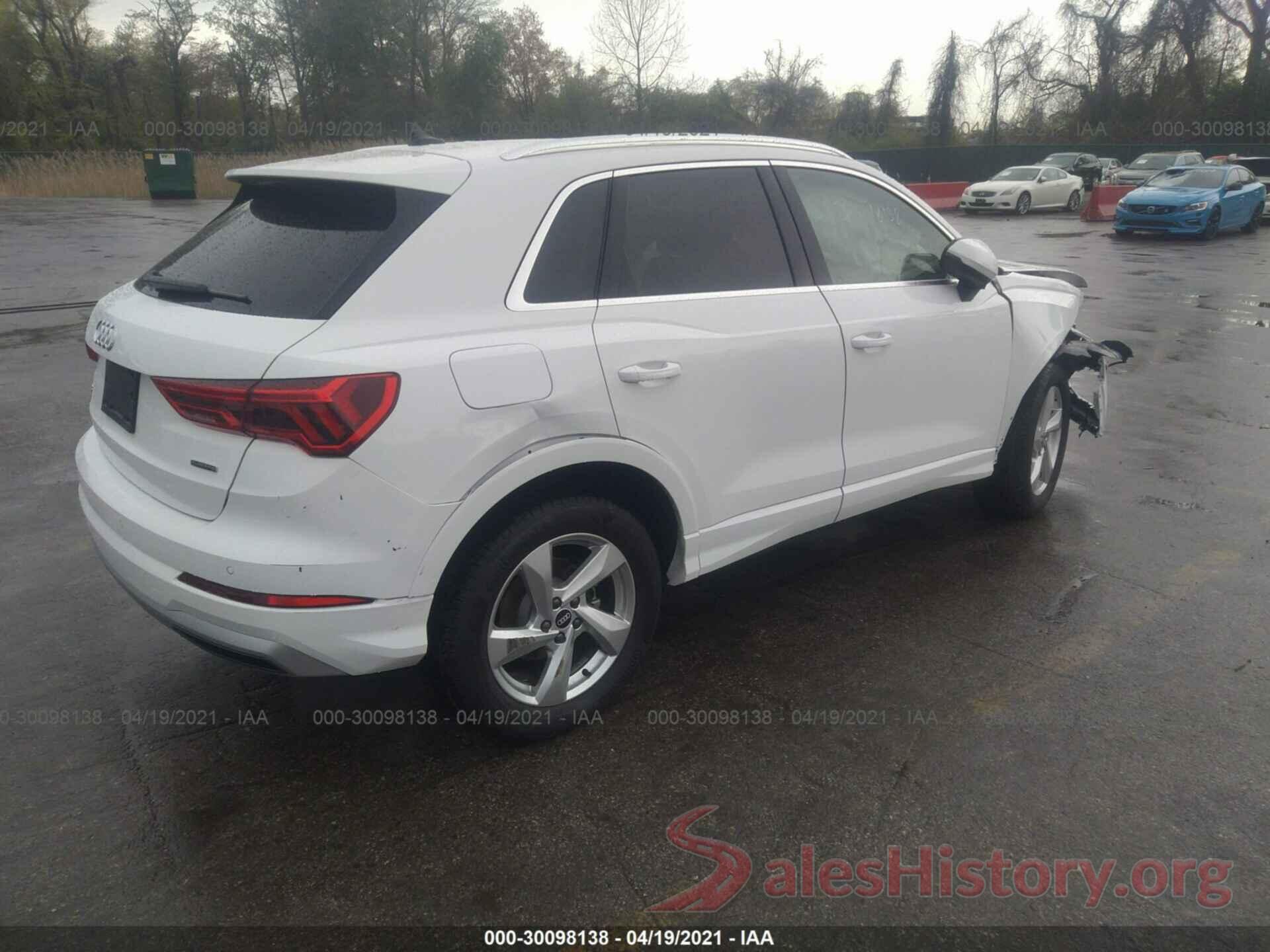 WA1AUCF3XM1071972 2021 AUDI Q3