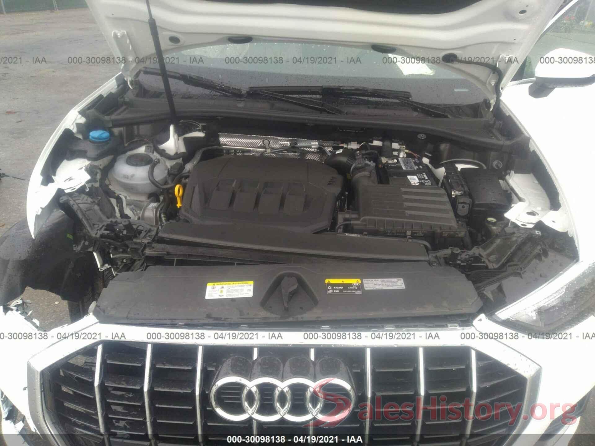 WA1AUCF3XM1071972 2021 AUDI Q3