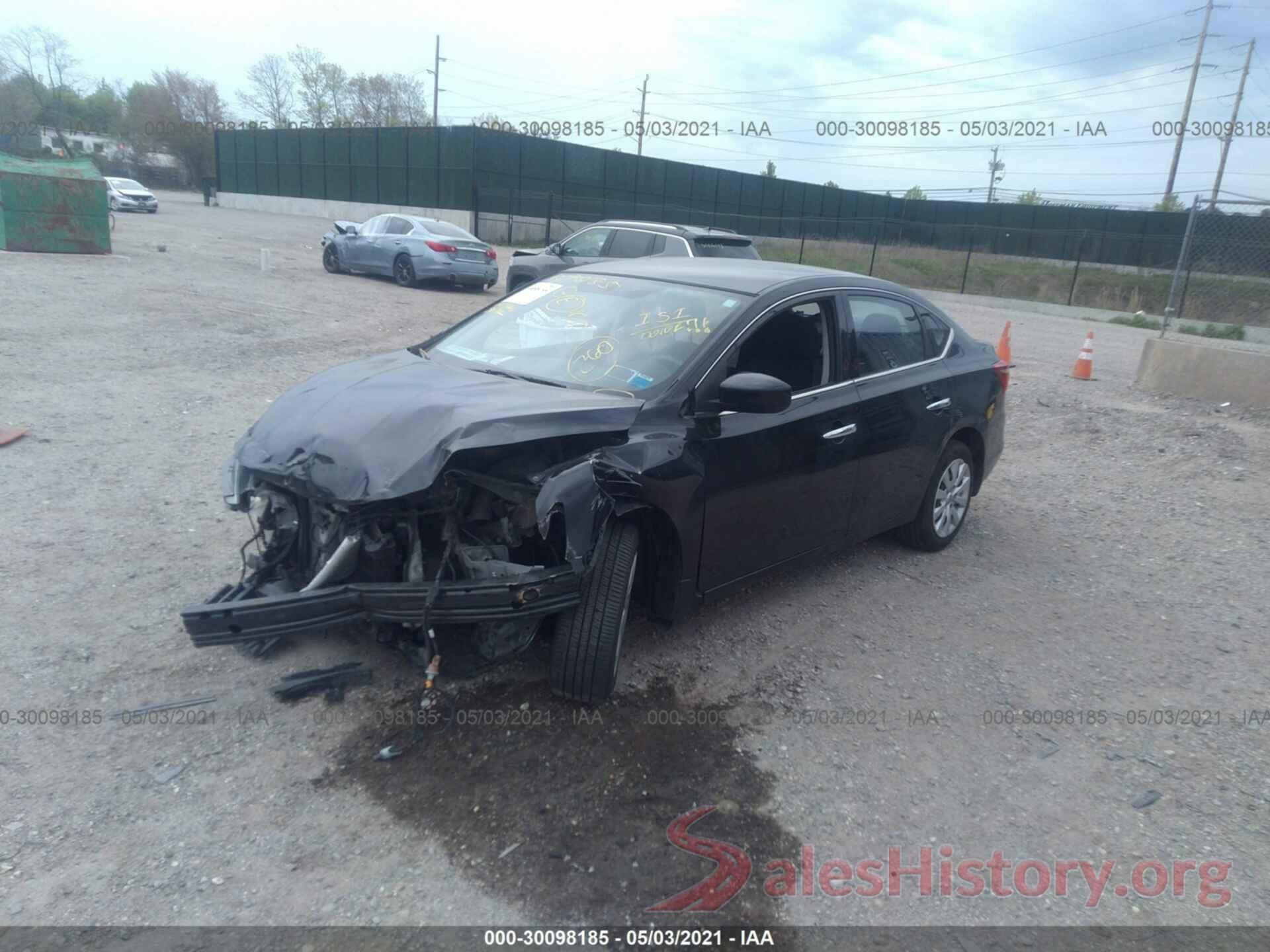 3N1AB7AP5GY233880 2016 NISSAN SENTRA